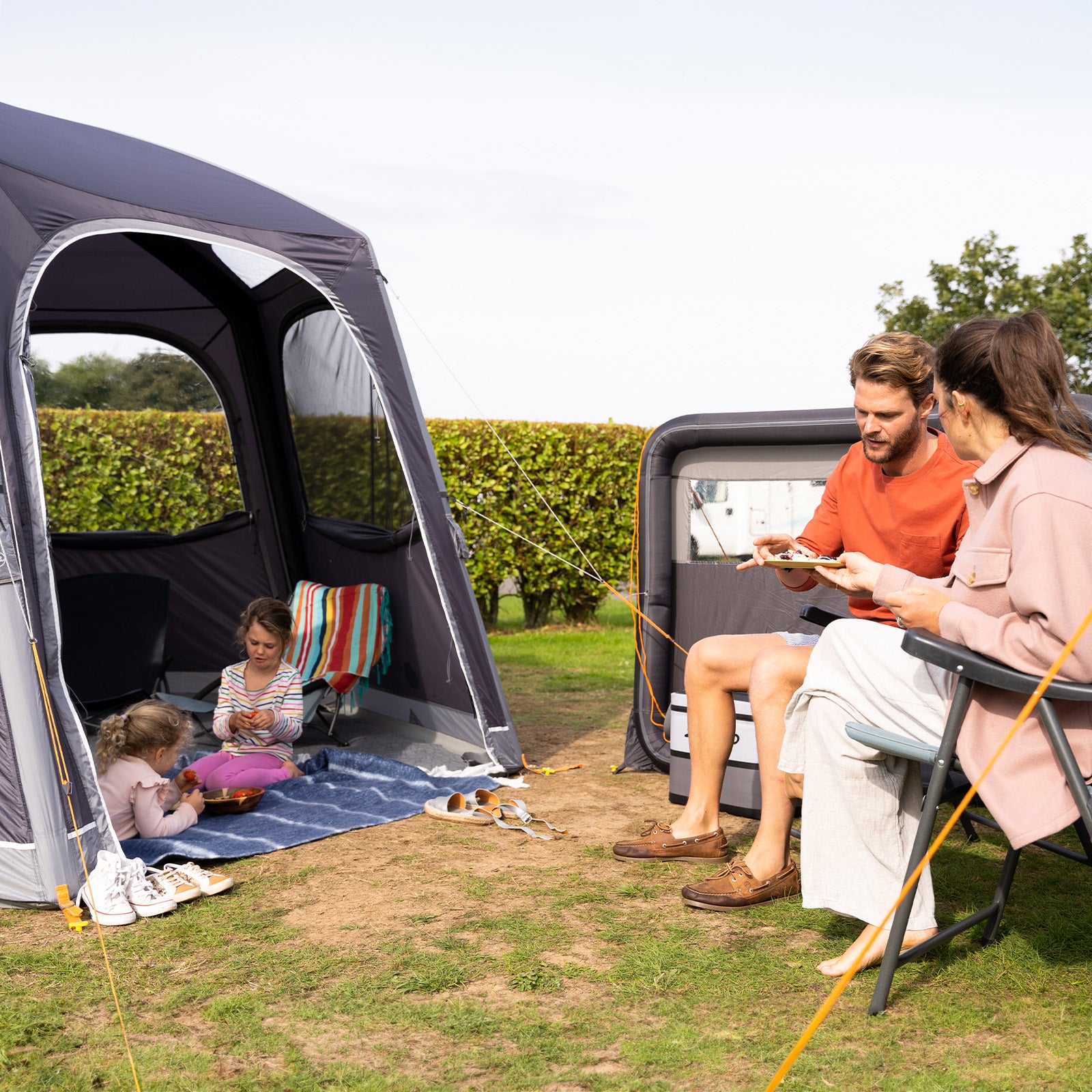 Auvent de bus VANGO HexAway Pro Low Airbeam, tente gonflable pour fourgonnette, SUV, VW Airhub