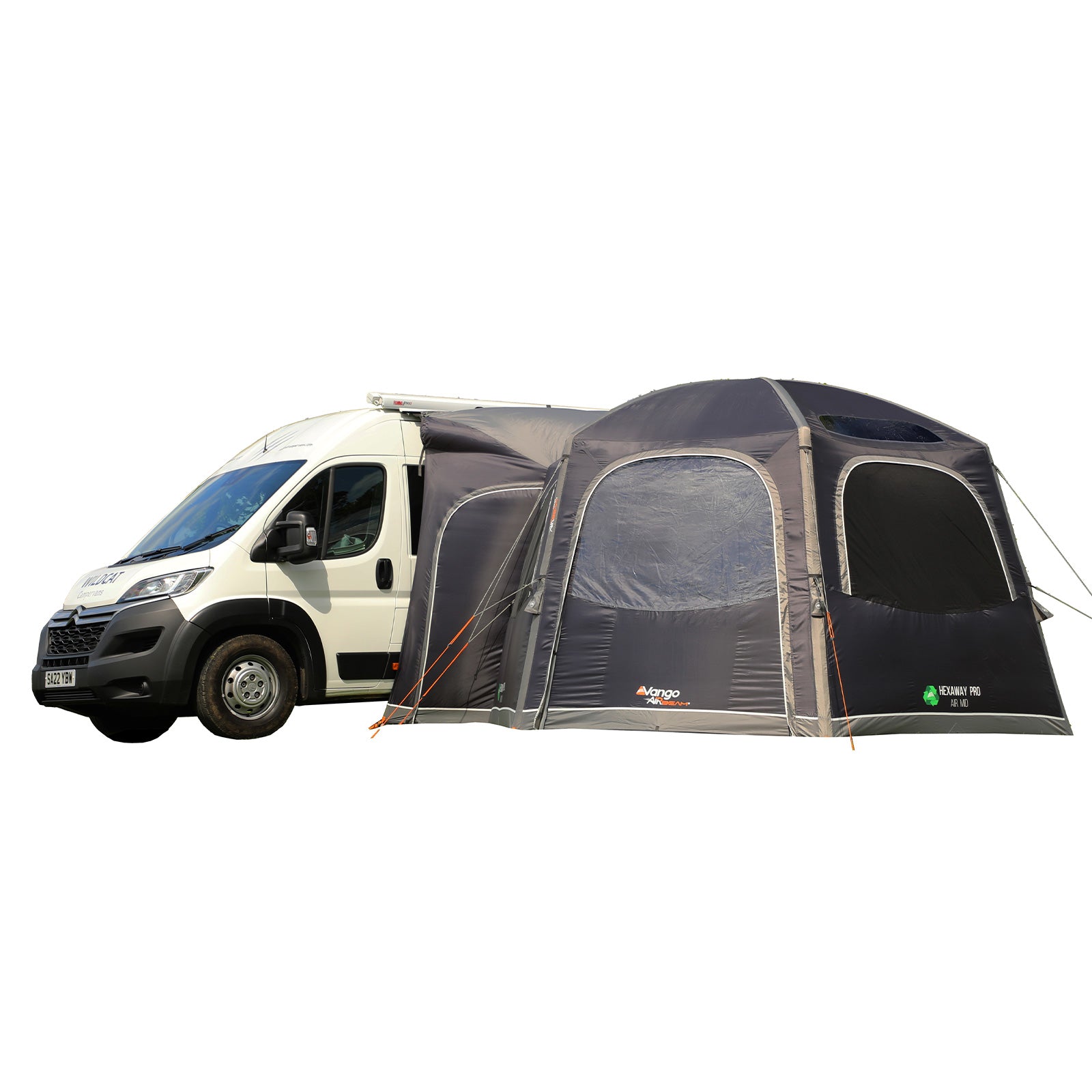 Auvent pour camping-car VANGO, auvent HexAway Pro Air Mid Airbeam, tente gonflable pour camping-car