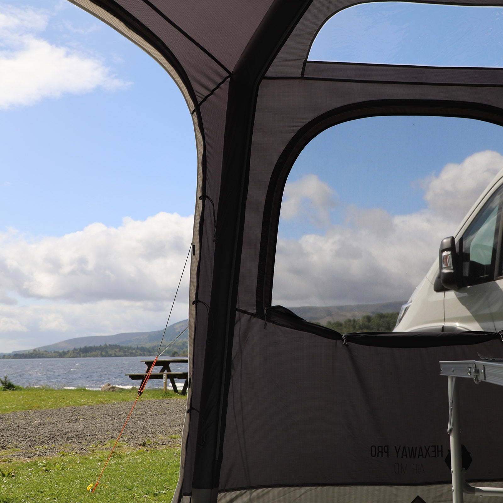Auvent pour camping-car VANGO, auvent HexAway Pro Air Mid Airbeam, tente gonflable pour camping-car