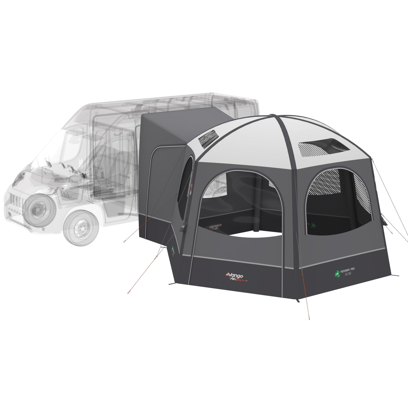 Auvent pour camping-car VANGO, auvent HexAway Pro Air Mid Airbeam, tente gonflable pour camping-car