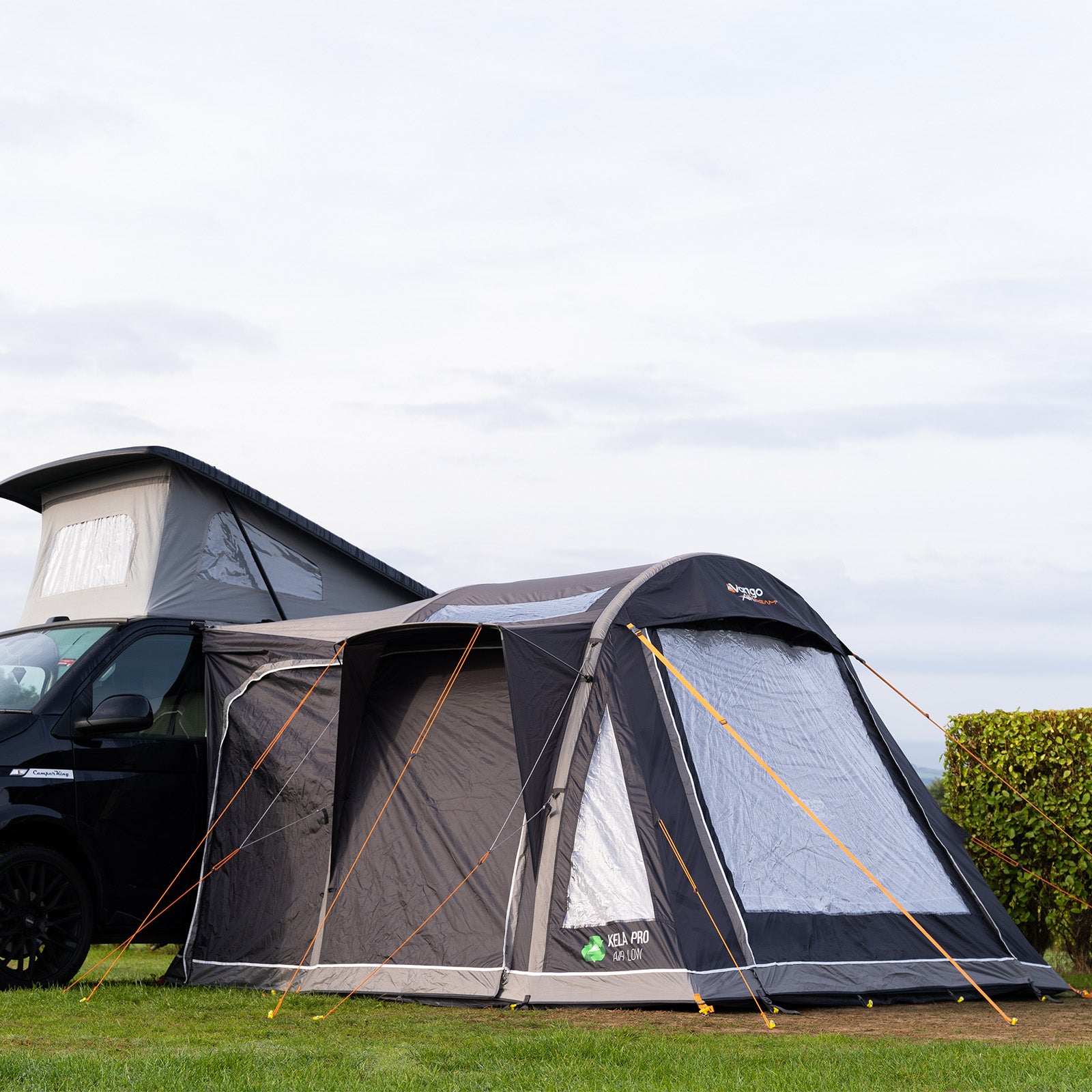 VANGO busvoortent Kela Pro Air Low kampeertent lucht tent voor bus Airbeam opblaasbaar