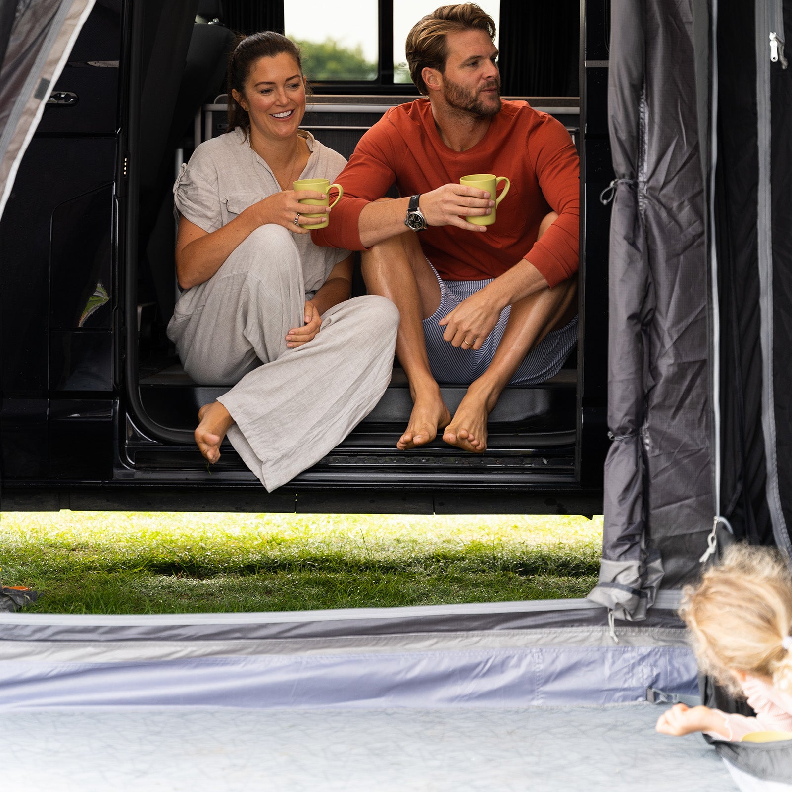 VANGO busvoortent Kela Pro Air Low kampeertent lucht tent voor bus Airbeam opblaasbaar