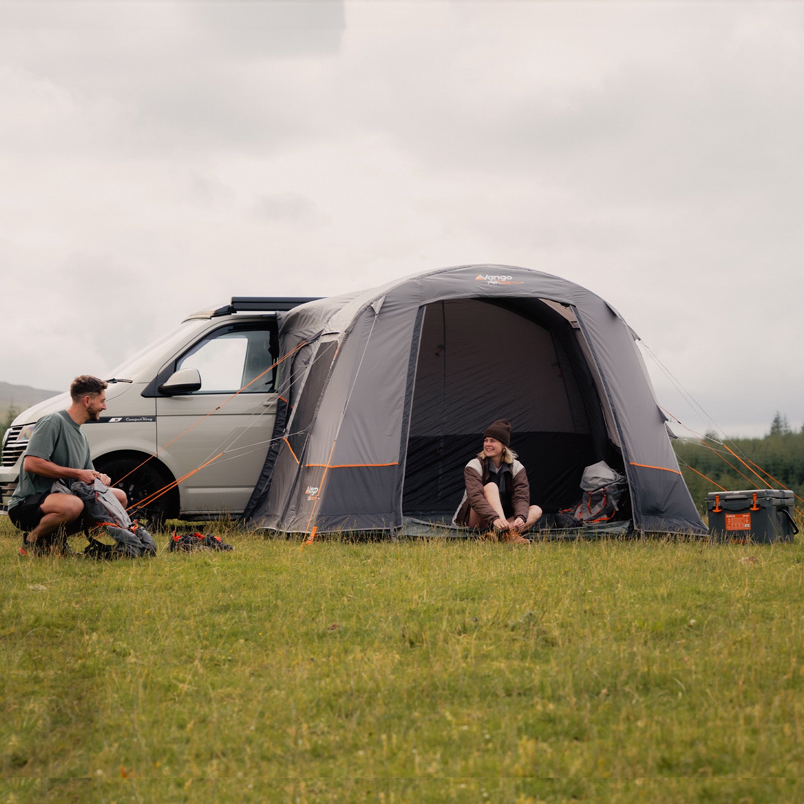 VANGO Bus Awning Faros III Air Low Camping Car Air Tent Airbeam Inflatable