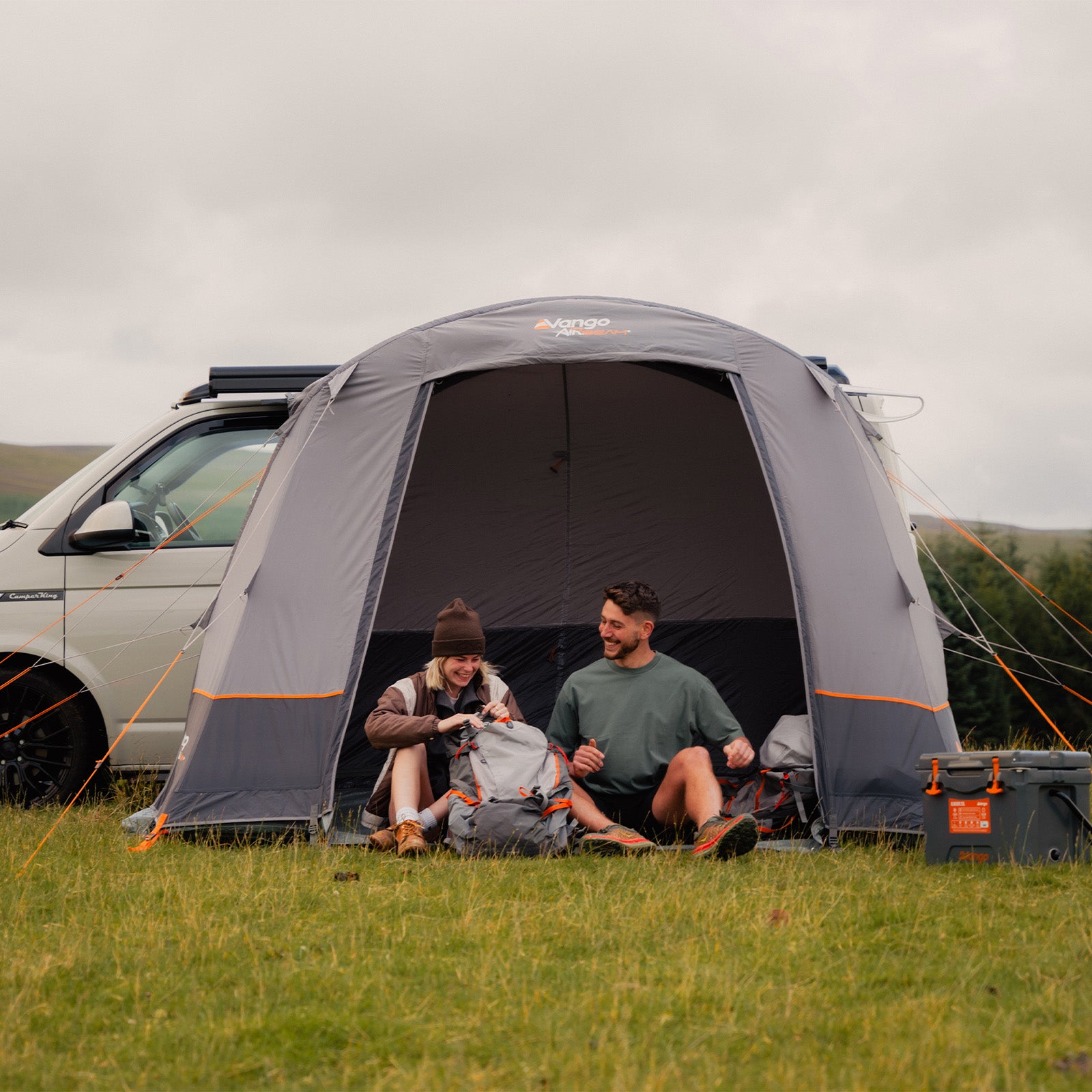 VANGO Bus Vorzelt Faros III Air Low Camping Auto Luft Zelt Airbeam Aufblasbar