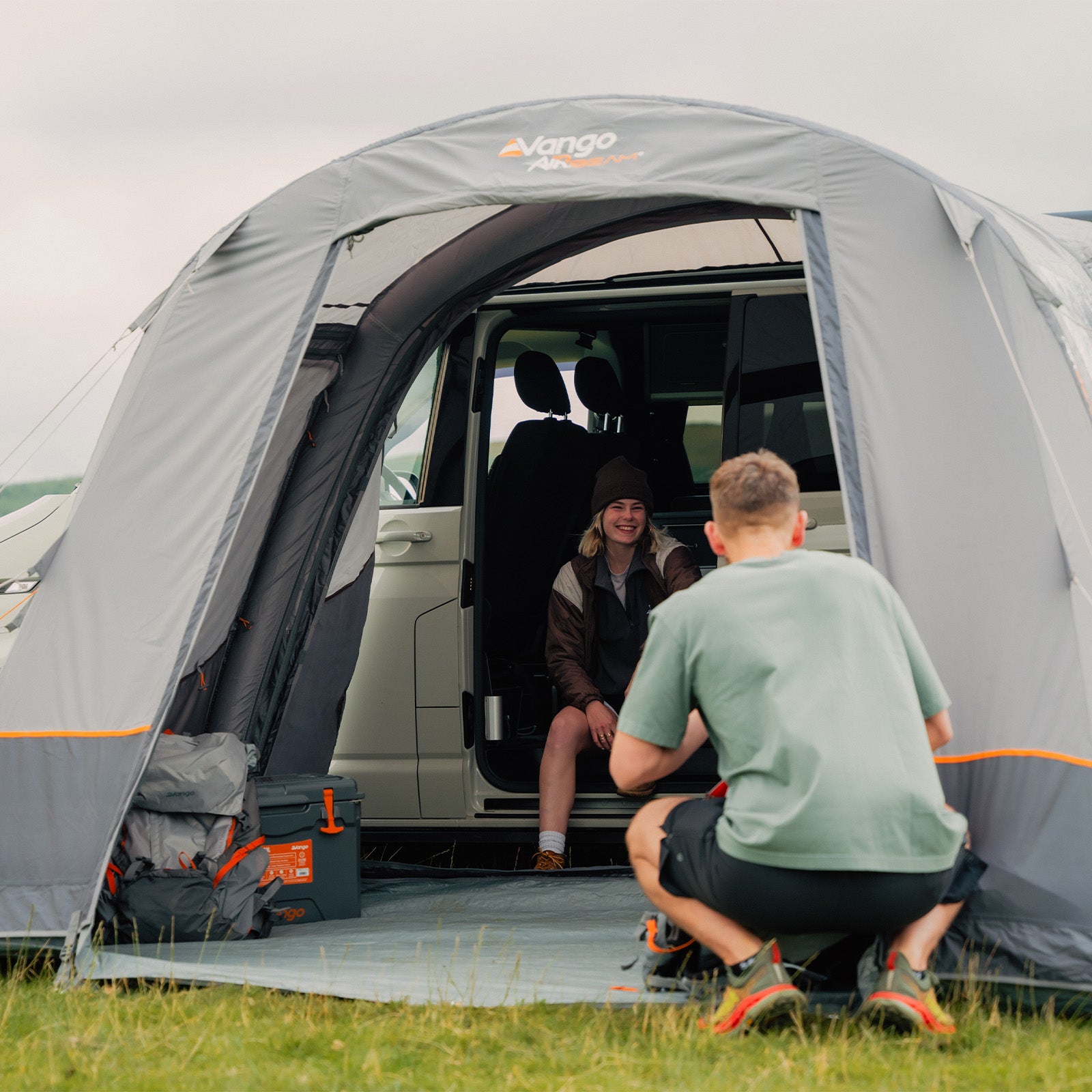 VANGO Bus Awning Faros III Air Low Camping Car Air Tent Airbeam Inflatable