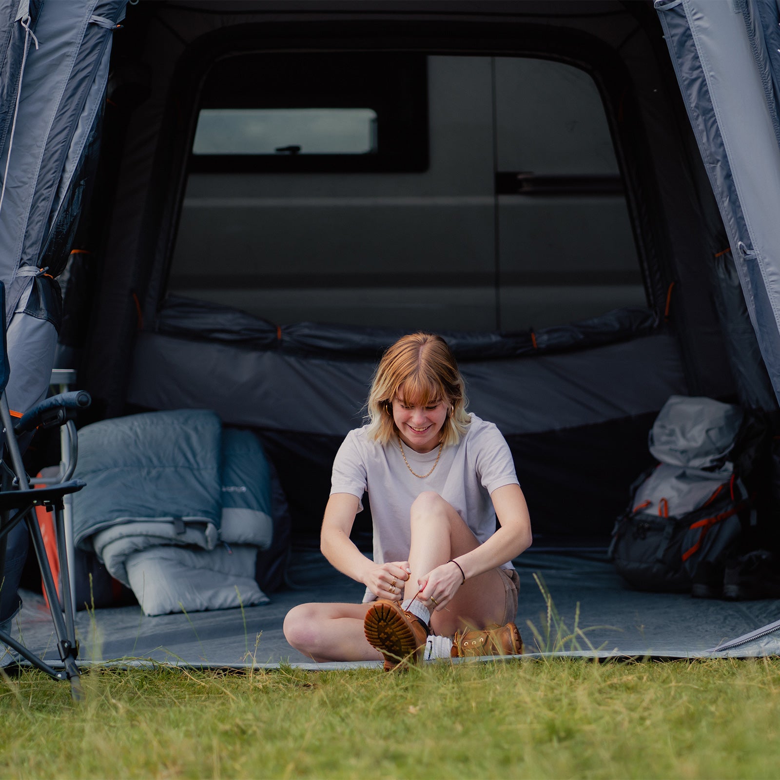Auvent de bus VANGO Versos Air Mid Camping Car Tente gonflable Van Airbeam