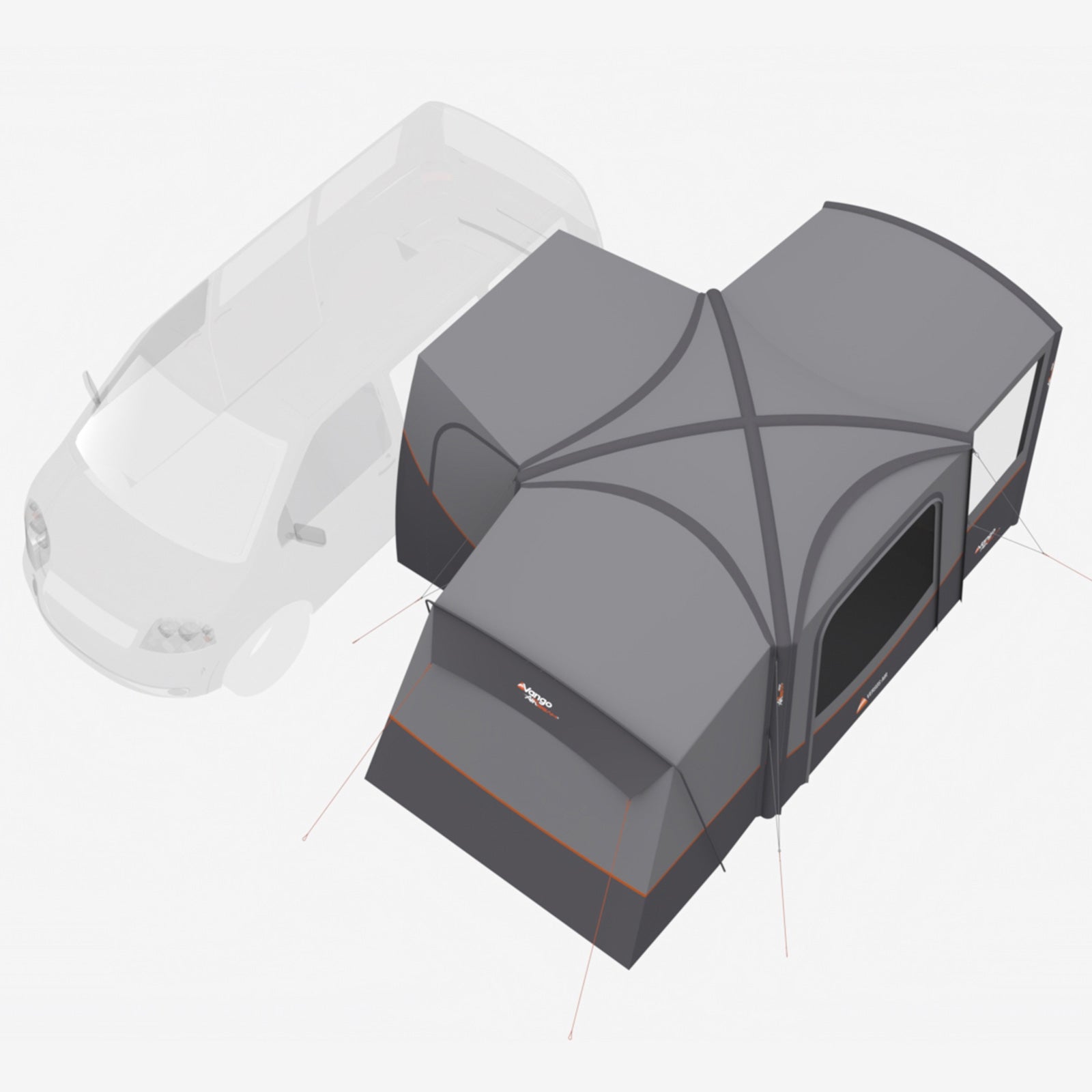 VANGO Bus Vorzelt Versos Air Low Camping Auto Luft Zelt Van Airbeam Aufblasbar