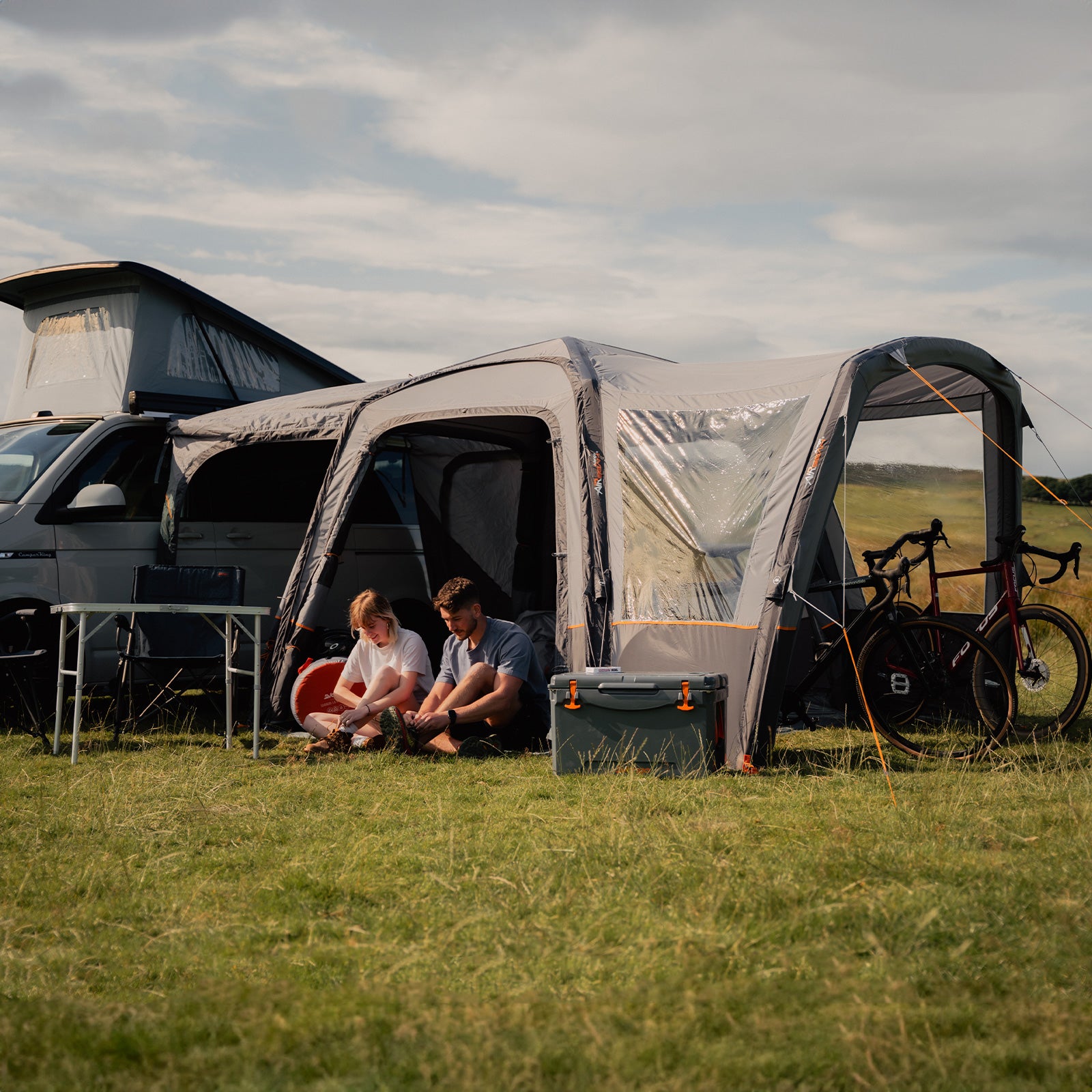 Auvent de bus VANGO Versos Air Low Camping Car Tente gonflable Van Airbeam