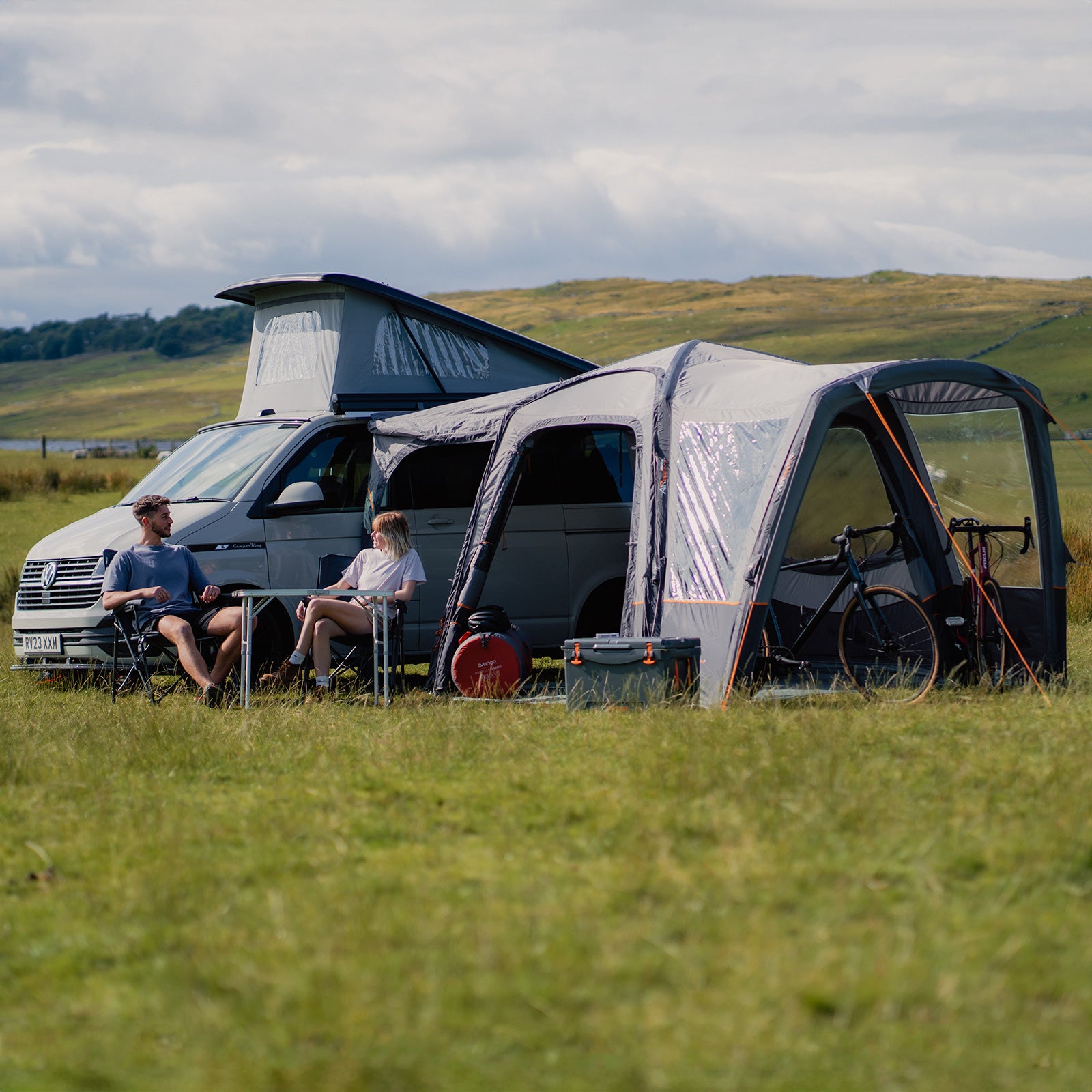 Auvent de bus VANGO Versos Air Low Camping Car Tente gonflable Van Airbeam