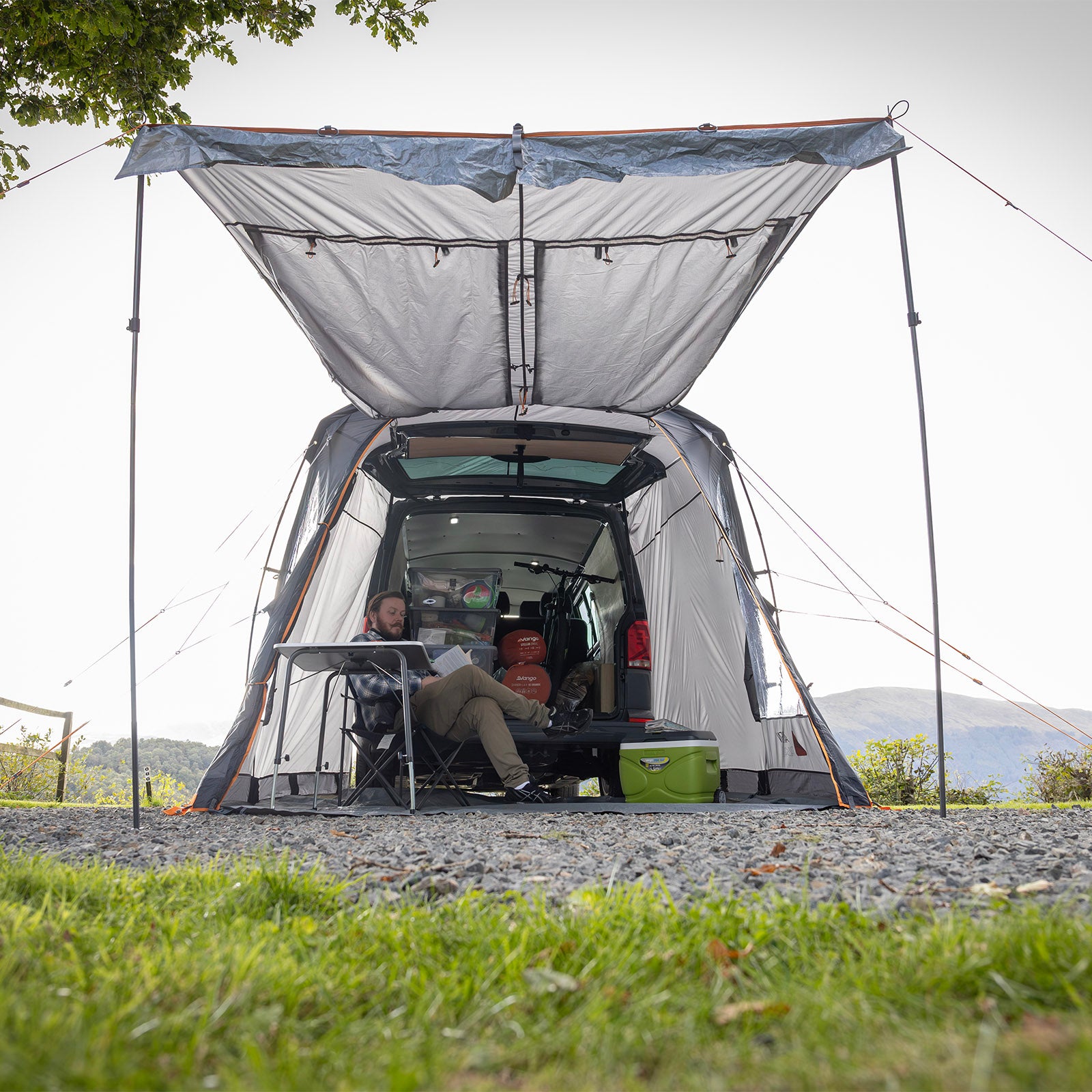 Auvent arrière VANGO pour bus, tente Arden Tailgate, camping, SUV, voiture, fourgon, camping-car