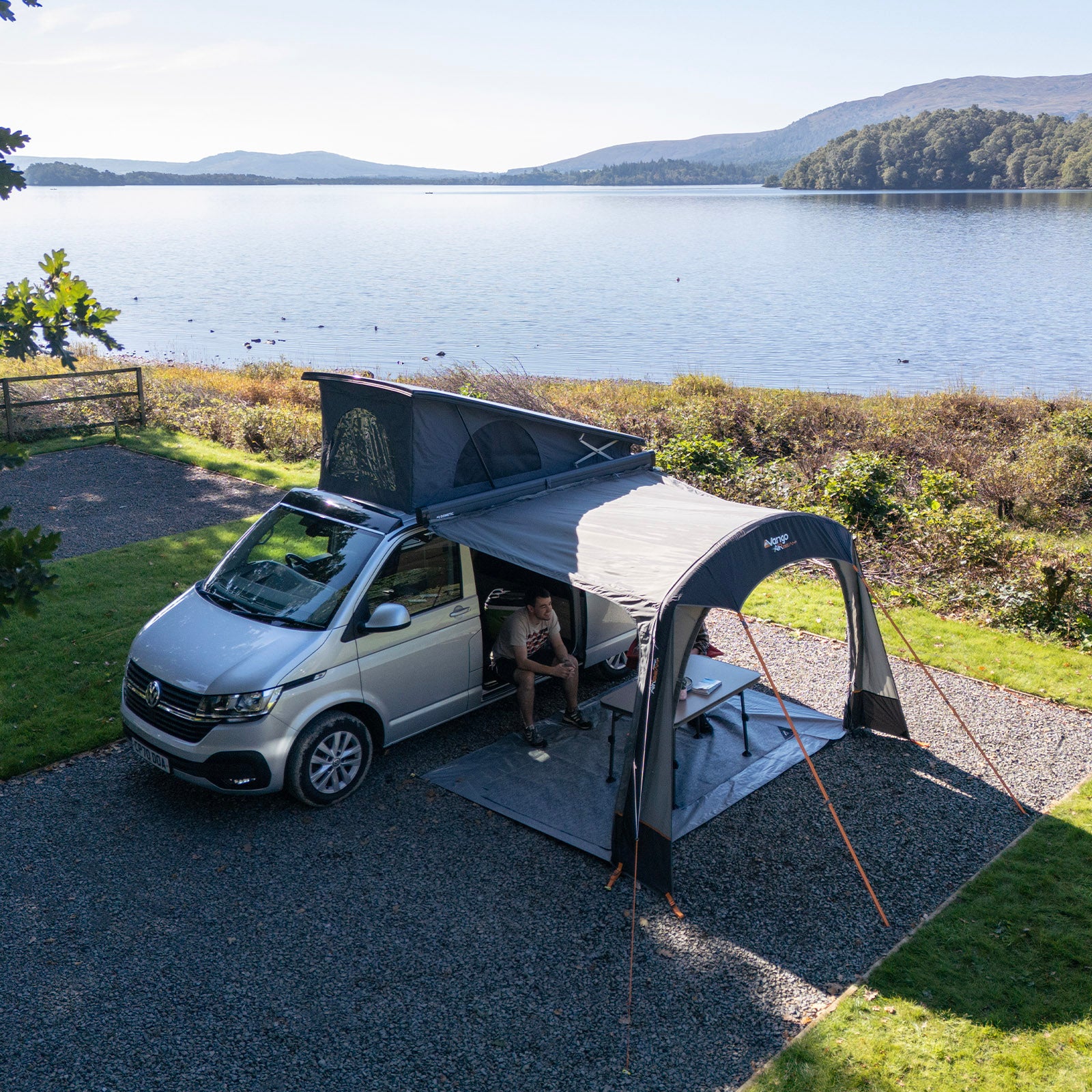 Auvent VANGO pour bus Sunlight Air Low – Tente gonflable pour camping-car et voiture de camping