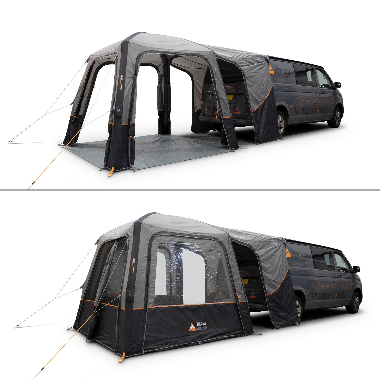 VANGO Bus Vorzelt Heckzelt Tailgate AirHub II Low Camping Auto Luft Aufblasbar