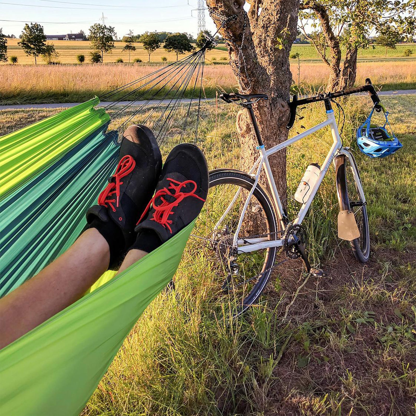 AMAZONAS Silk Traveller Mini Reise Hängematte Camping Wetterfest 350 g Leicht