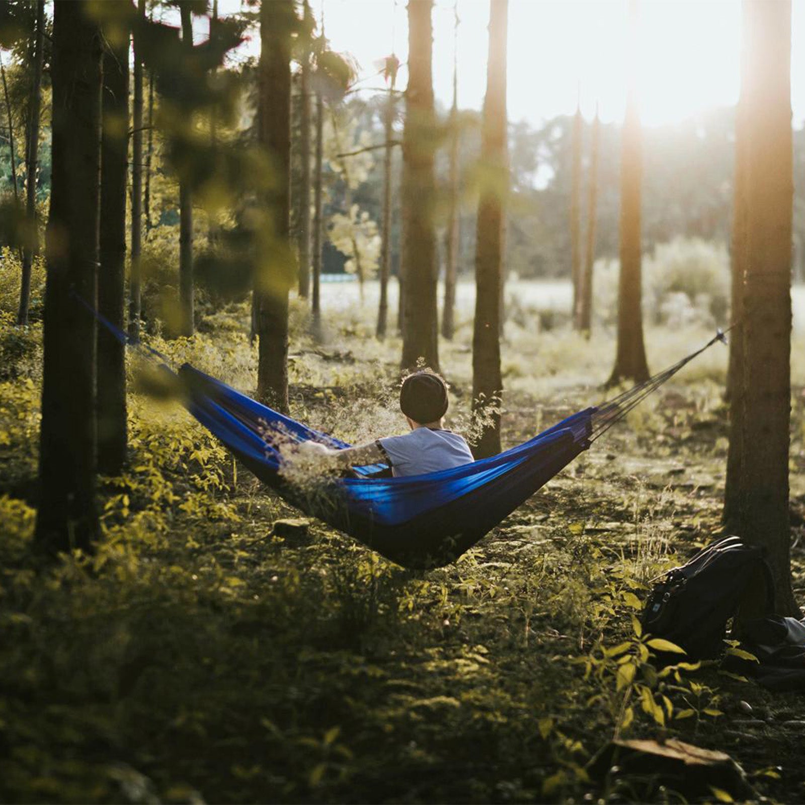 AMAZONAS Silk Traveller Mini Travel Hammock Camping Weatherproof 350 g Lightweight
