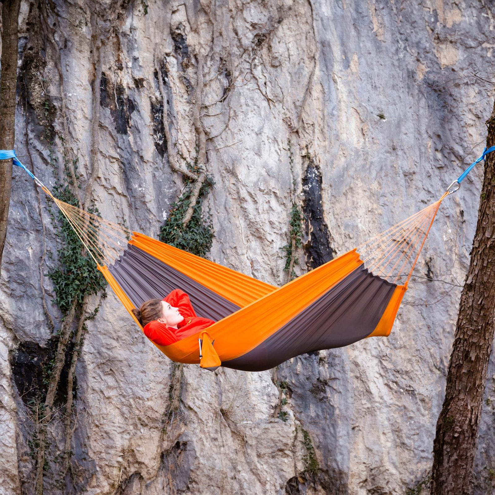 AMAZONAS Silk Traveller Mini Travel Hammock Camping Weatherproof 350 g Lightweight