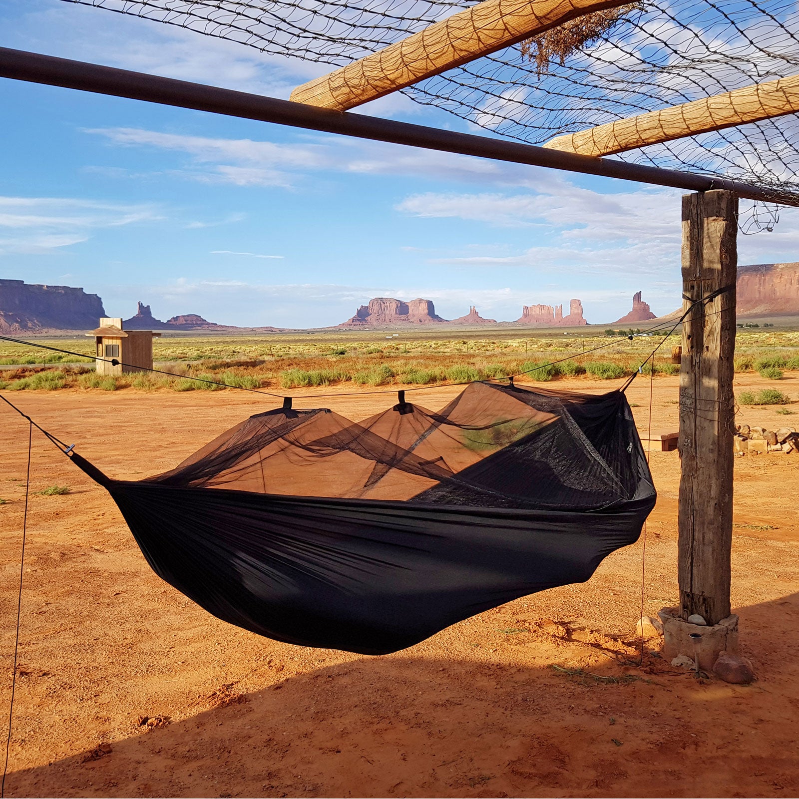 Hamac AMAZONAS Moskito Traveller Extreme, filet tropical imprégné d'insectes