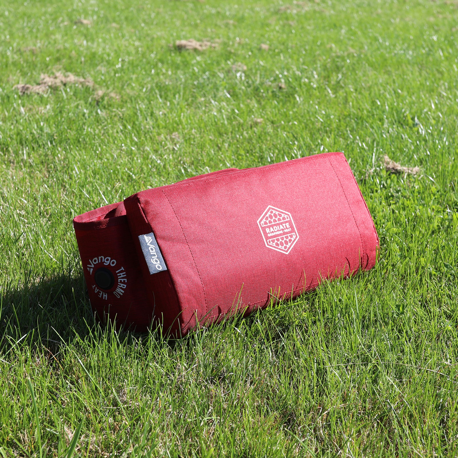 VANGO Camping Stuhl Heiz Kissen Radiate Thermo Rücken Kopfkissen Beheizbar Akku