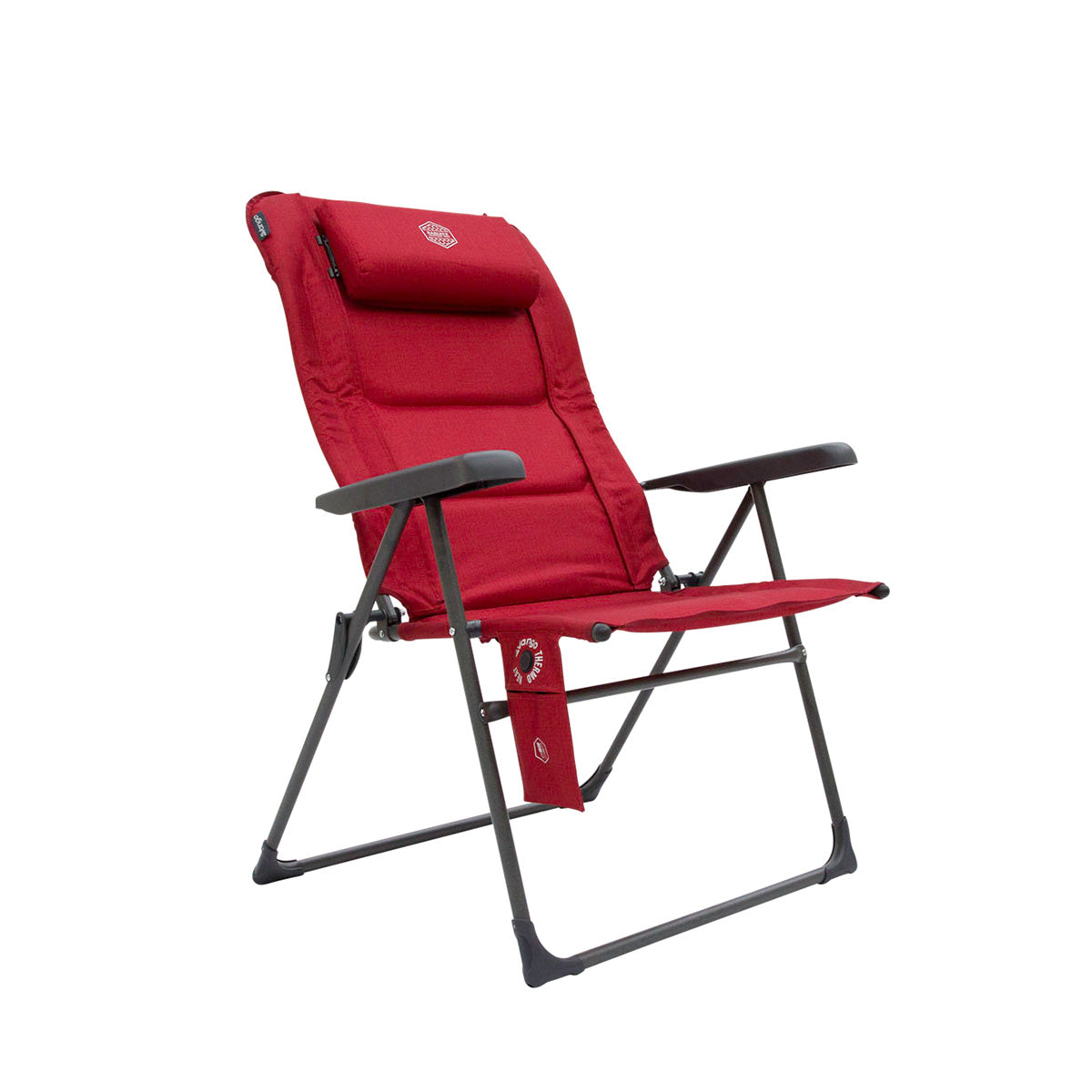 VANGO Camping Stuhl Radiate Grande DLX Heiz Auflage Klappstuhl Hoch Lehner 180kg