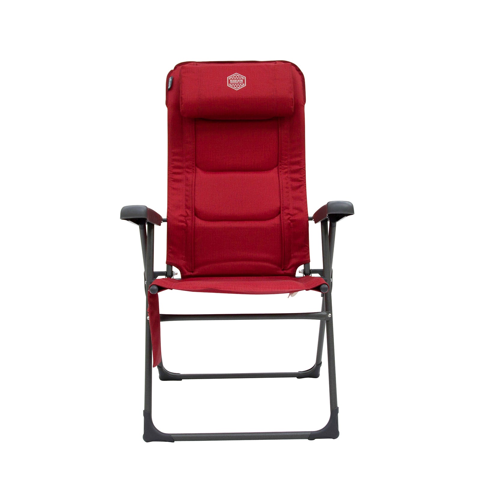 VANGO Camping Stuhl Radiate DLX Heiz Auflage Klappstuhl Liege Hoch Lehner 140 kg