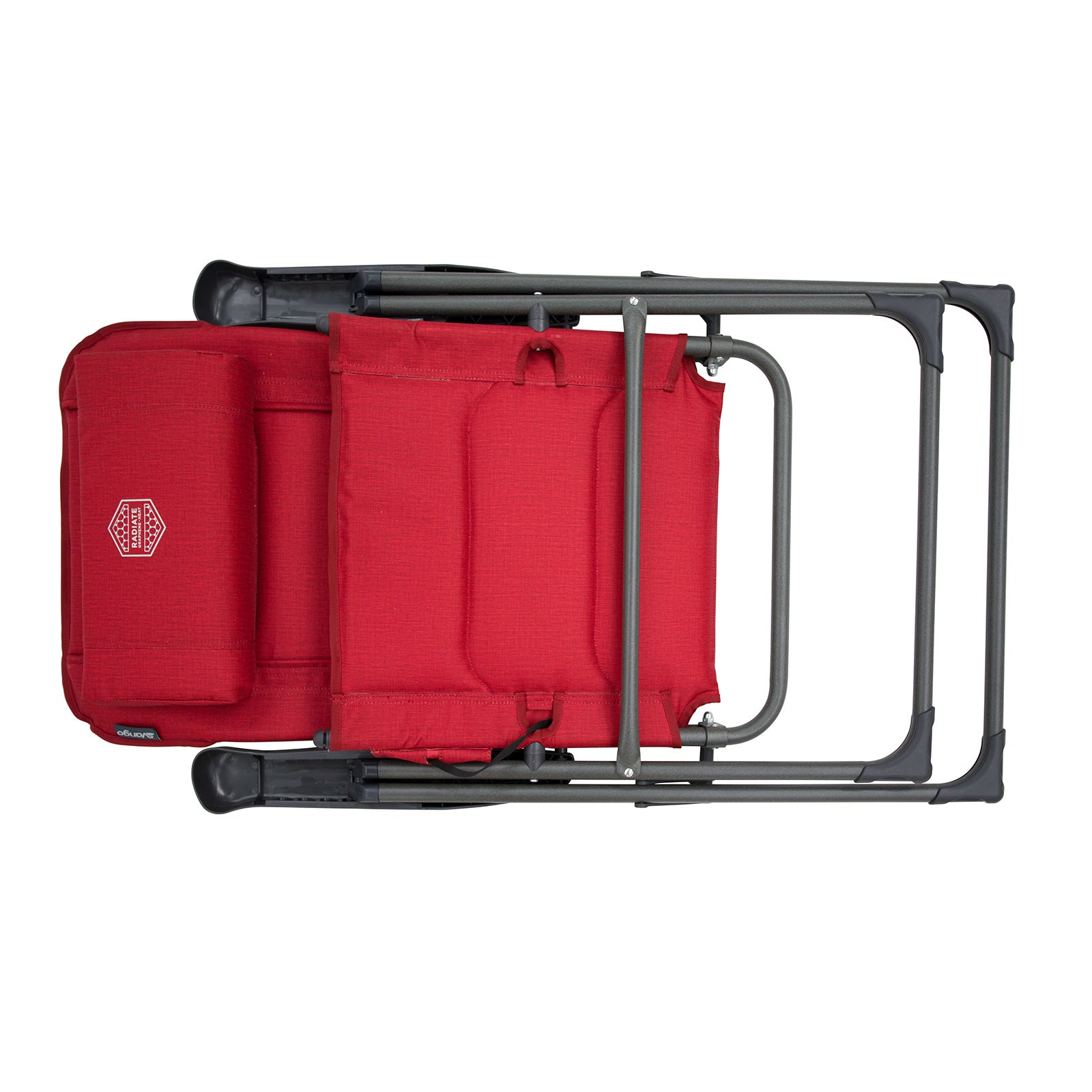 VANGO Camping Stuhl Radiate DLX Heiz Auflage Klappstuhl Liege Hoch Lehner 140 kg