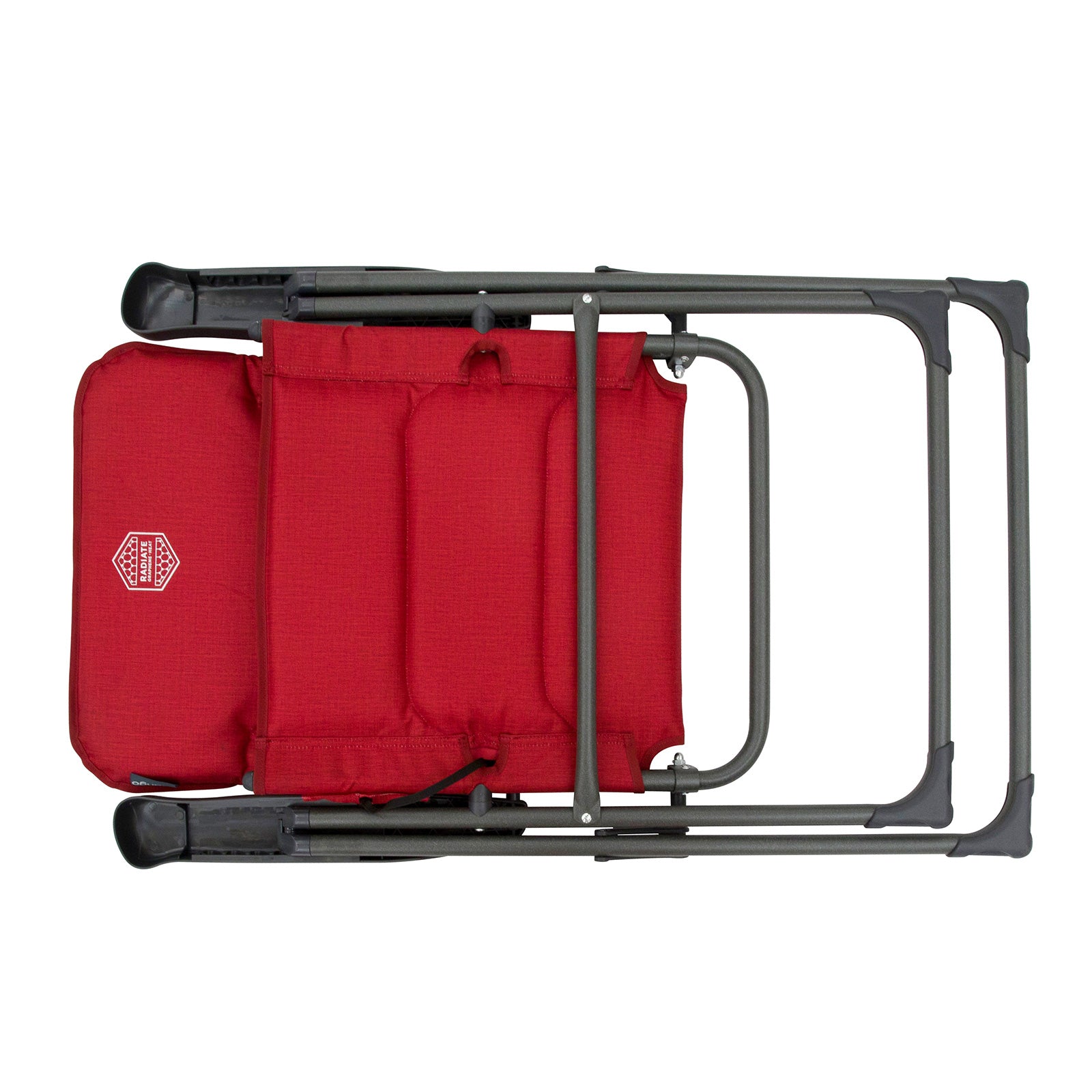 Chaise de camping pliante VANGO Radiate avec coussin chauffant et dossier haut, capacité de charge : 140 kg
