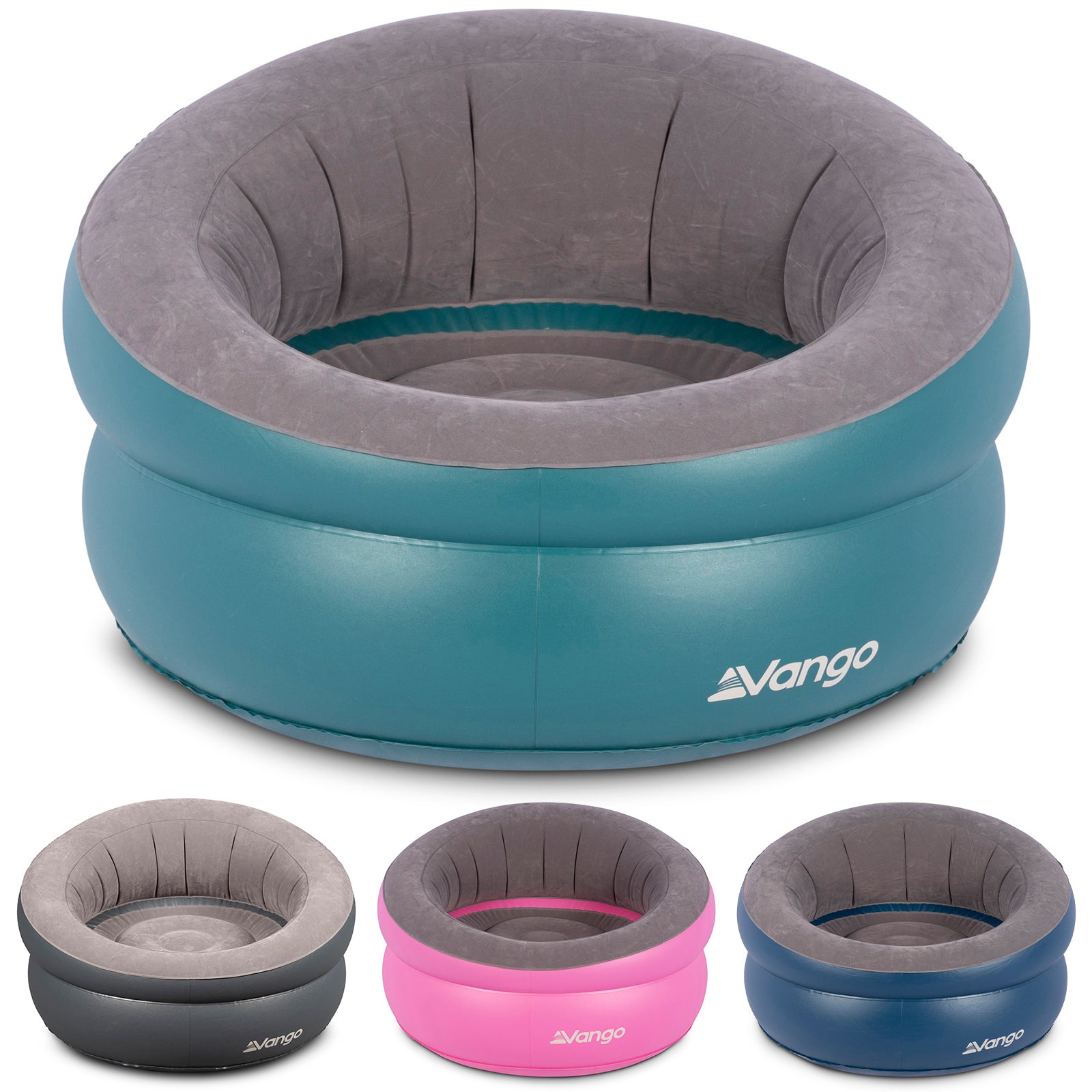 VANGO Luft Sessel Donut Campingstuhl Garten Luft Sofa Lounge Stuhl Aufblasbar
