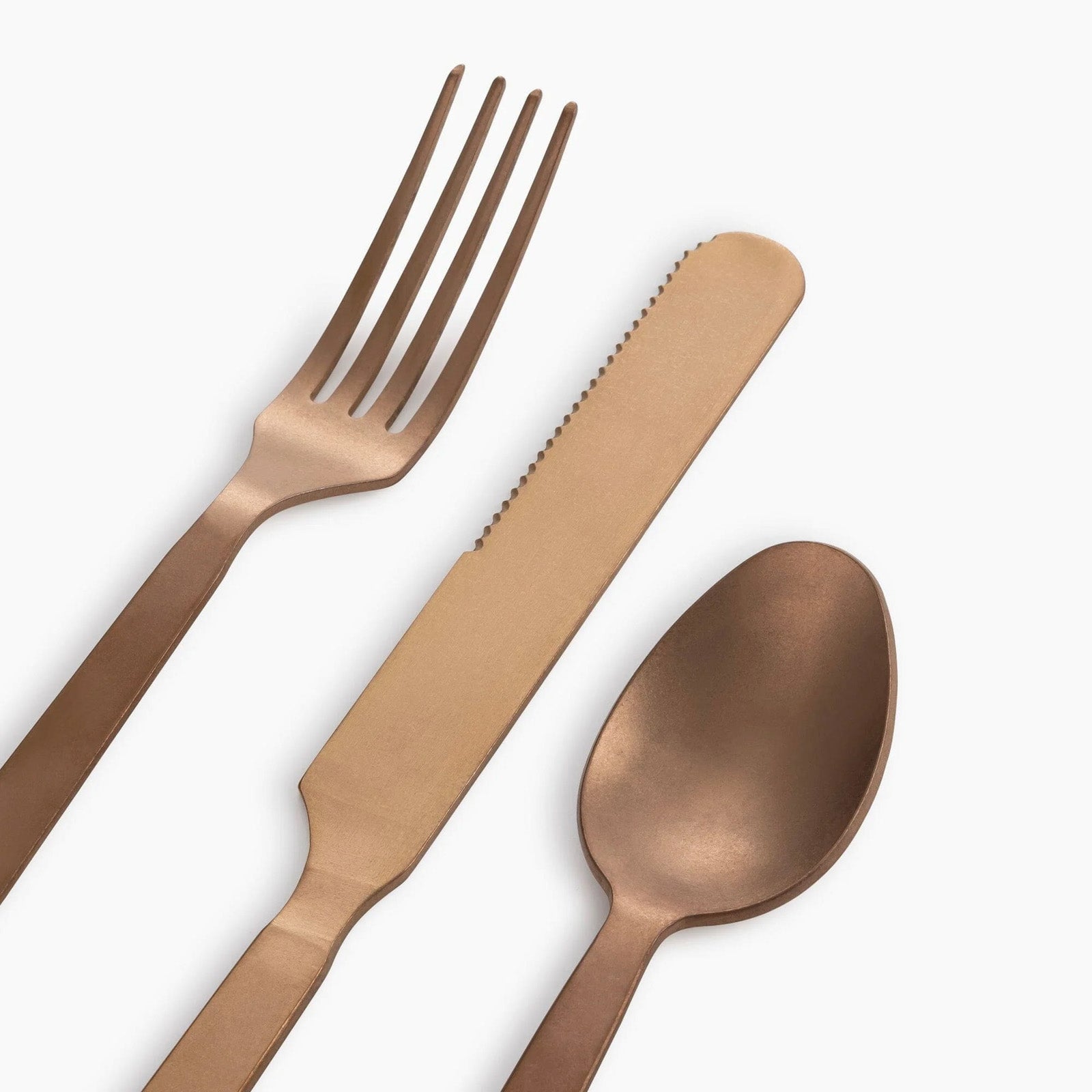 BAREBONES Camping Cutlery Set Retro Travel Cutlery Set Dining Cutlery Stainless Steel 6 pcs