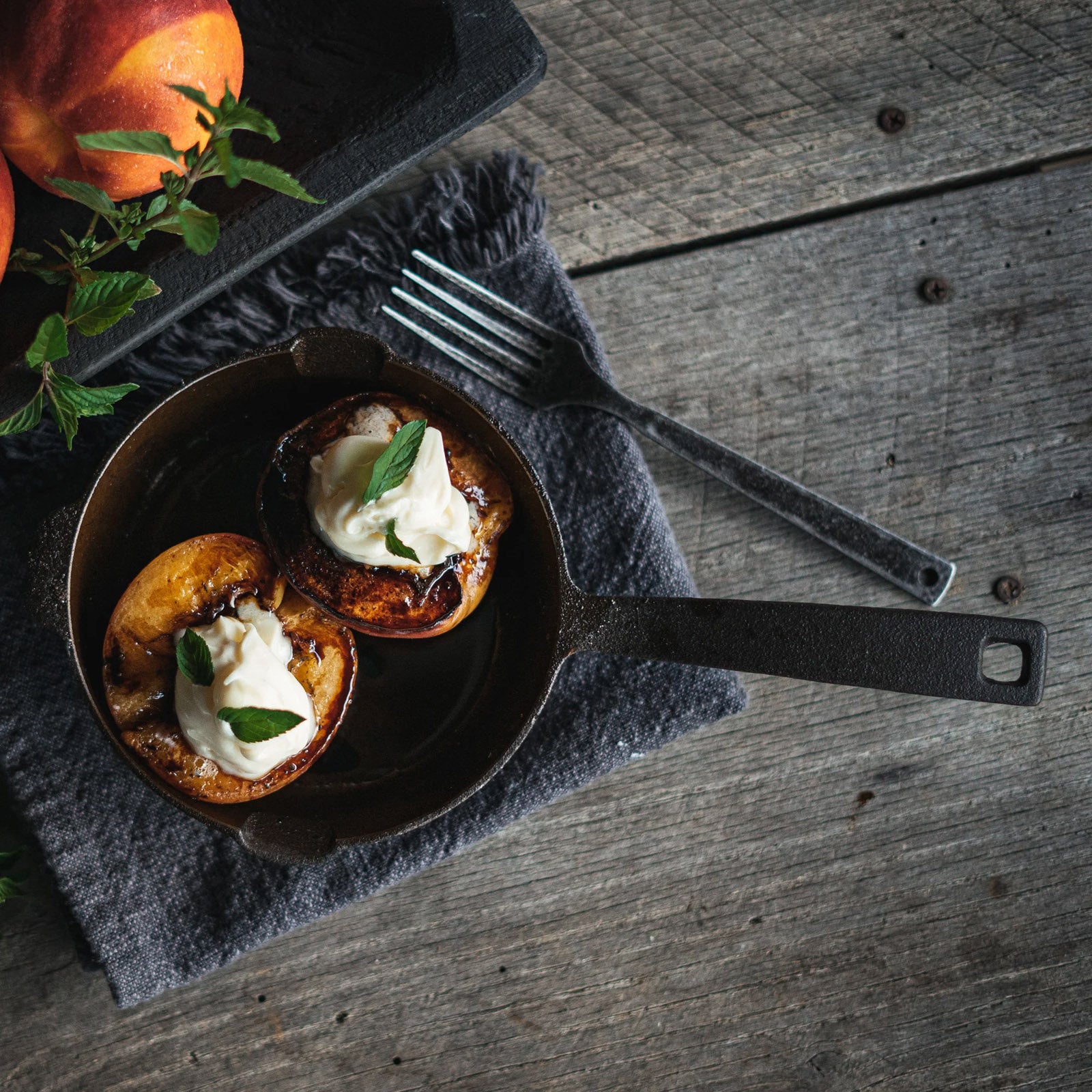 Ensemble de couverts de camping BAREBONES Ensemble de couverts de voyage rétro Couverts de salle à manger en acier inoxydable 6 pièces