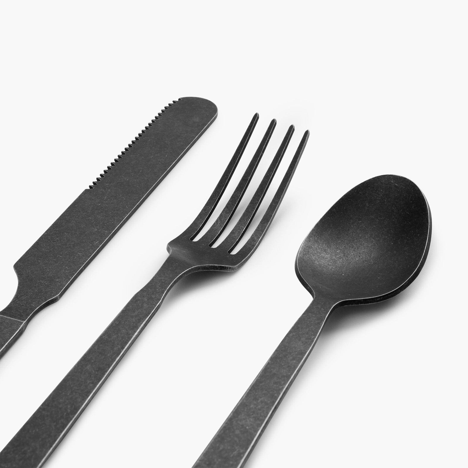 BAREBONES Camping Cutlery Set Retro Travel Cutlery Set Dining Cutlery Stainless Steel 6 pcs