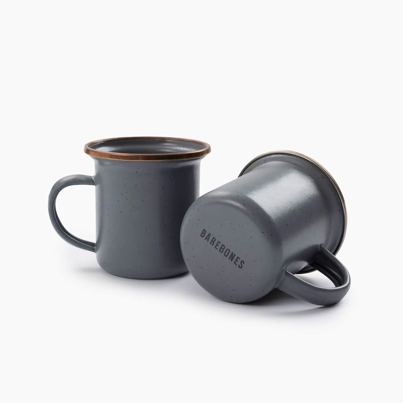 BAREBONES Emaille Tasse Set Retro Camping Geschirr Espresso Kaffee Edelstahl