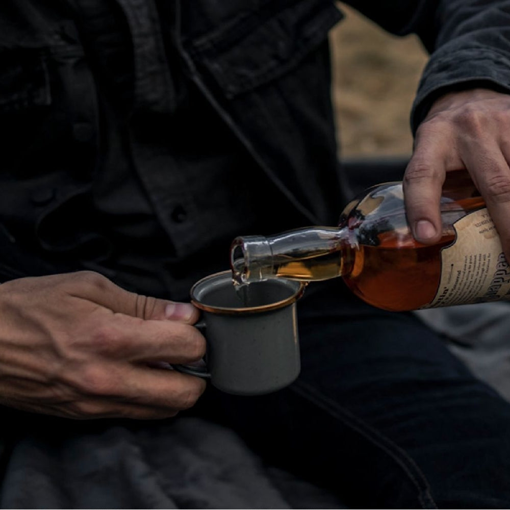 Ensemble de tasses en émail Barebones, vaisselle de camping rétro, expresso, café, acier inoxydable