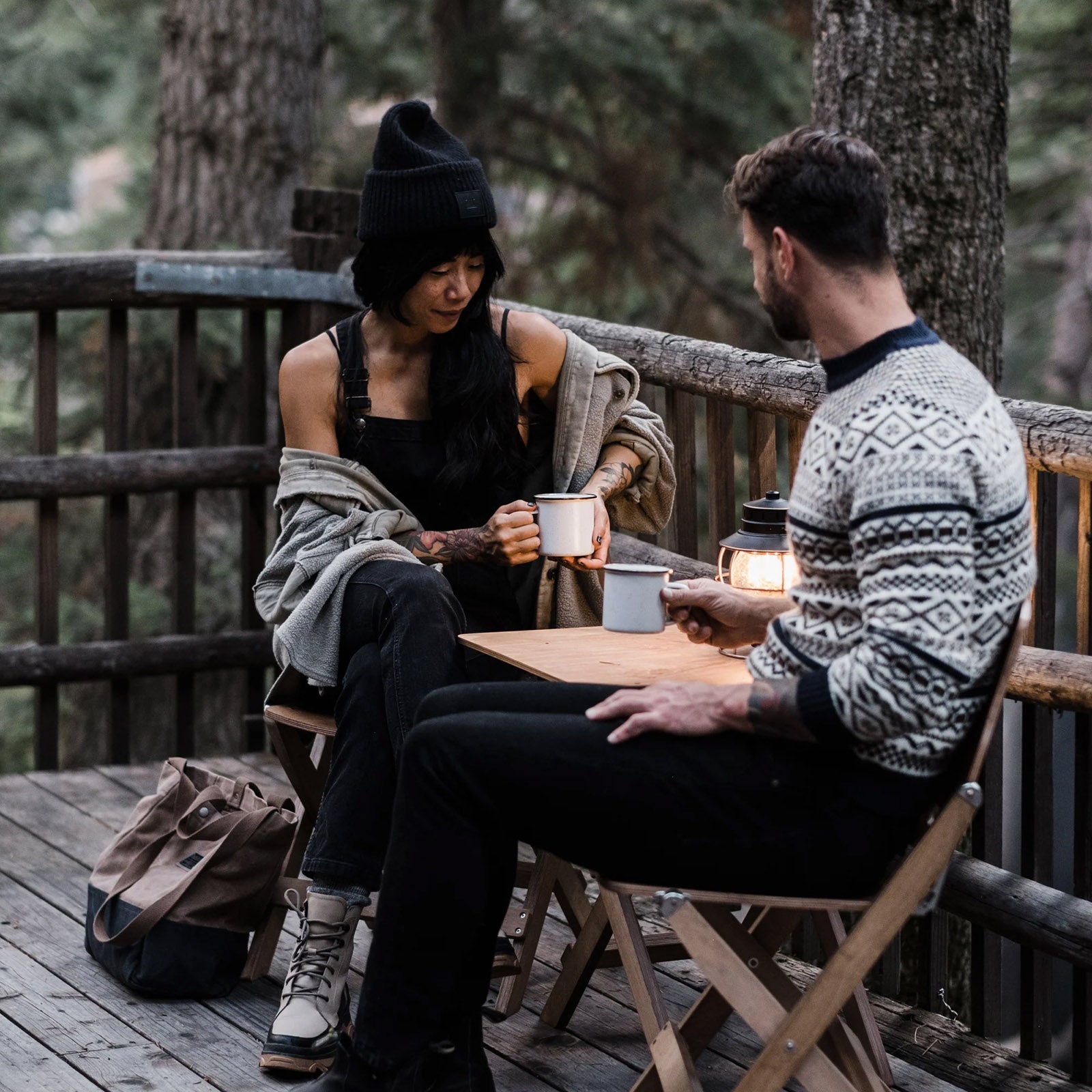 Ensemble de tasses en émail Barebones, vaisselle de camping rétro, tasse à café en acier inoxydable 473 ml