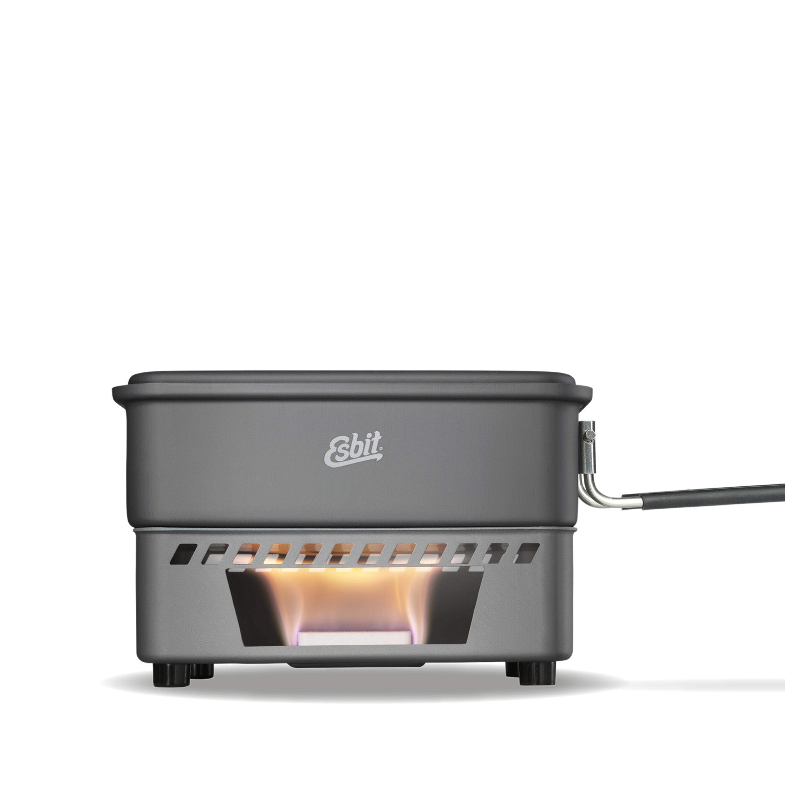ESBIT dry fuel cooking set 1.1 L camping stove outdoor stove pot set aluminum