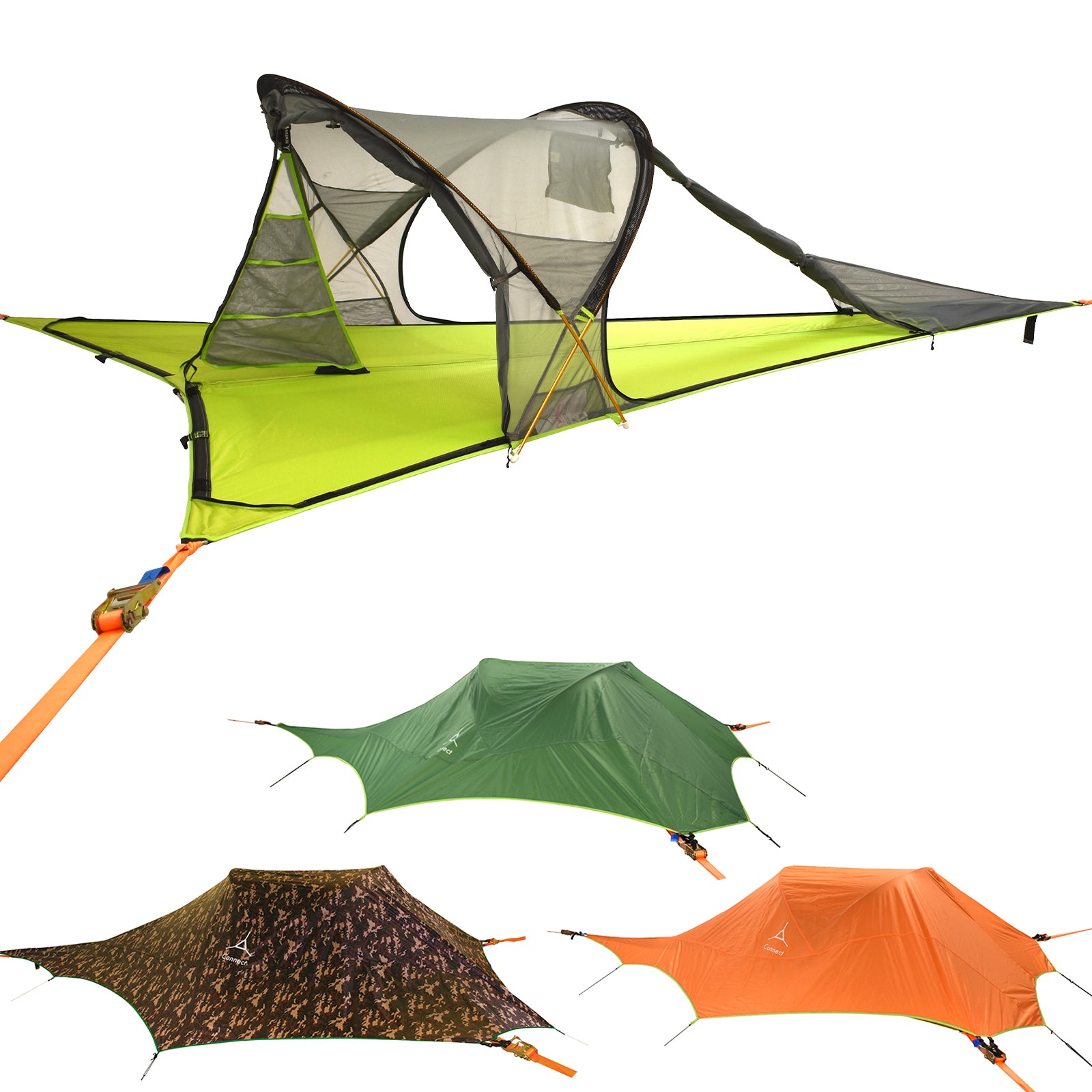 TENTSILE Tree Tent Connect 3.0 Hammock 2 Person Tent Trekking Bivouac Outdoor