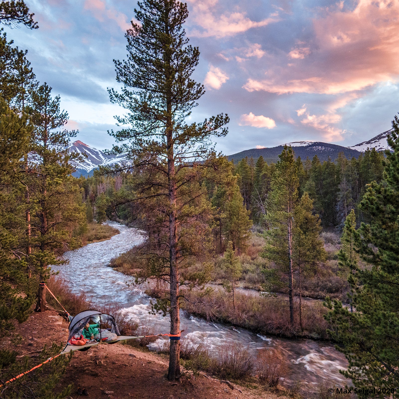 TENTSILE Baumzelt Safari Connect 3.0 Trekking 1-2 Personen Flug Zelt Hängematte