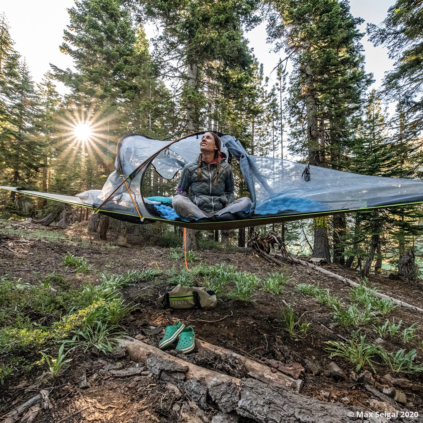 TENTSILE Baumzelt Safari Connect 3.0 Trekking 1-2 Personen Flug Zelt Hängematte