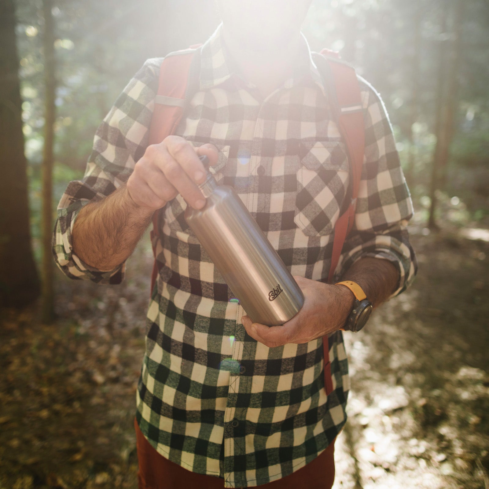 ESBIT Sport Trinkflasche Pictor Sportflasche Fahrrad Wasser Flasche Edelstahl