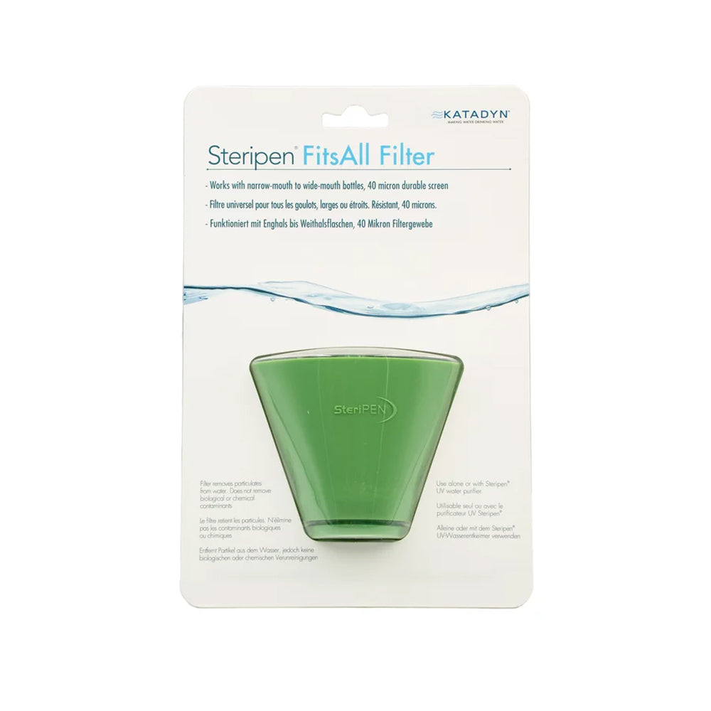 Filtre à eau universel SteriPEN pré-filtre FitsAll pour purificateur d'eau