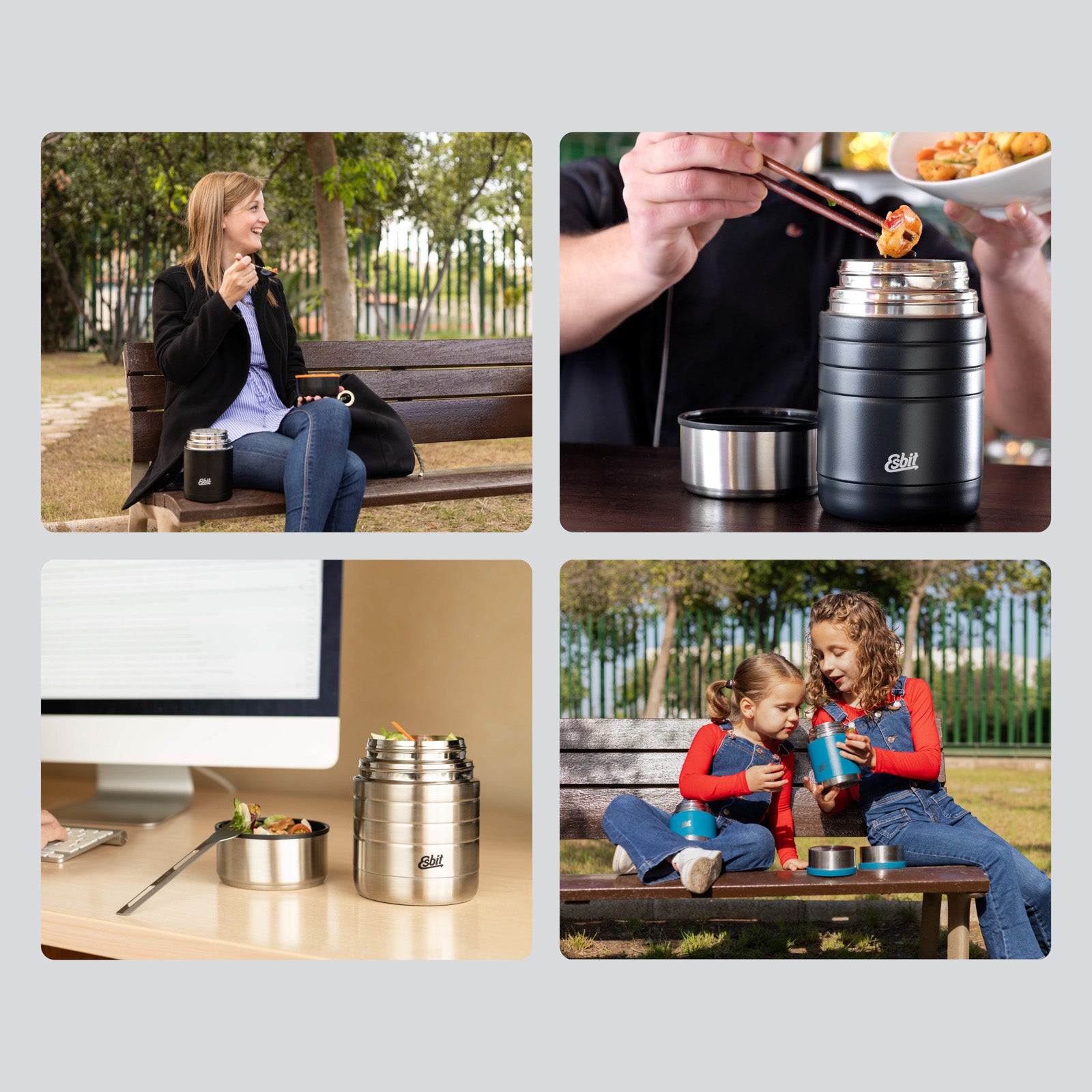 ESBIT Thermobehälter Sculptor Isolierbehälter Speise Gefäß Essen Behälter Thermo