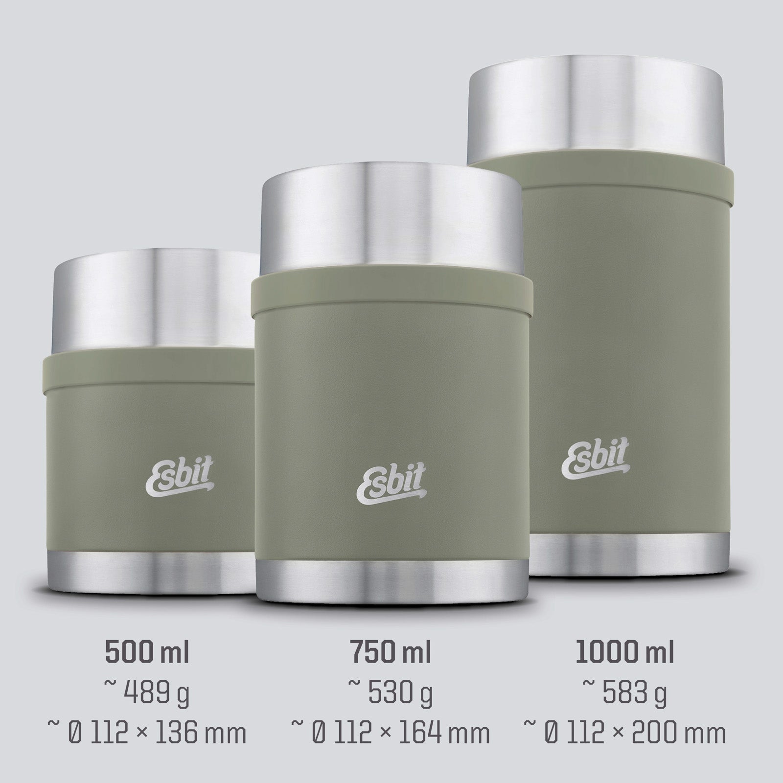 ESBIT Thermobehälter Sculptor Isolierbehälter Speise Gefäß Essen Behälter Thermo