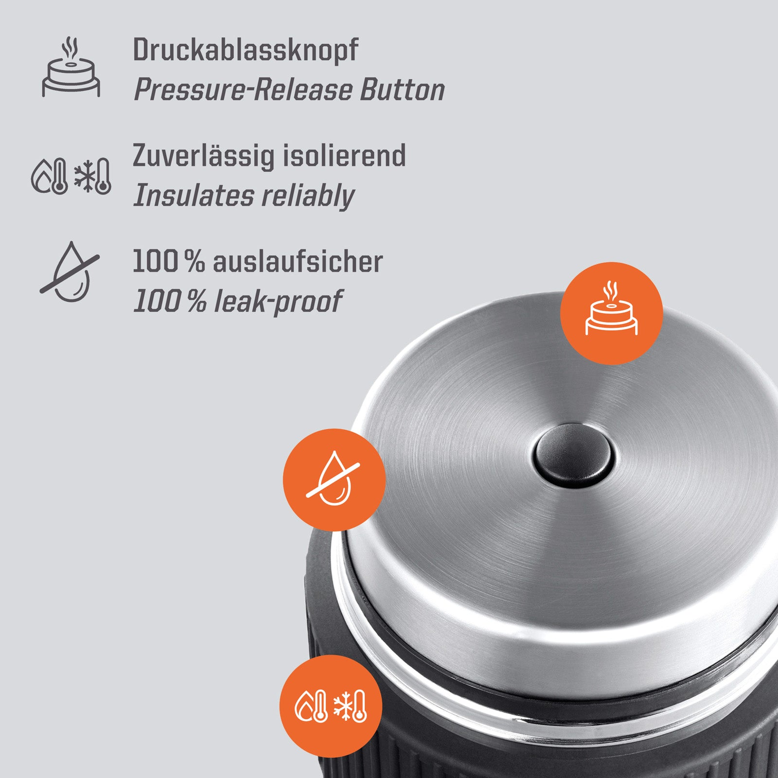 ESBIT Thermobehälter Sculptor Isolierbehälter Speise Gefäß Essen Behälter Thermo