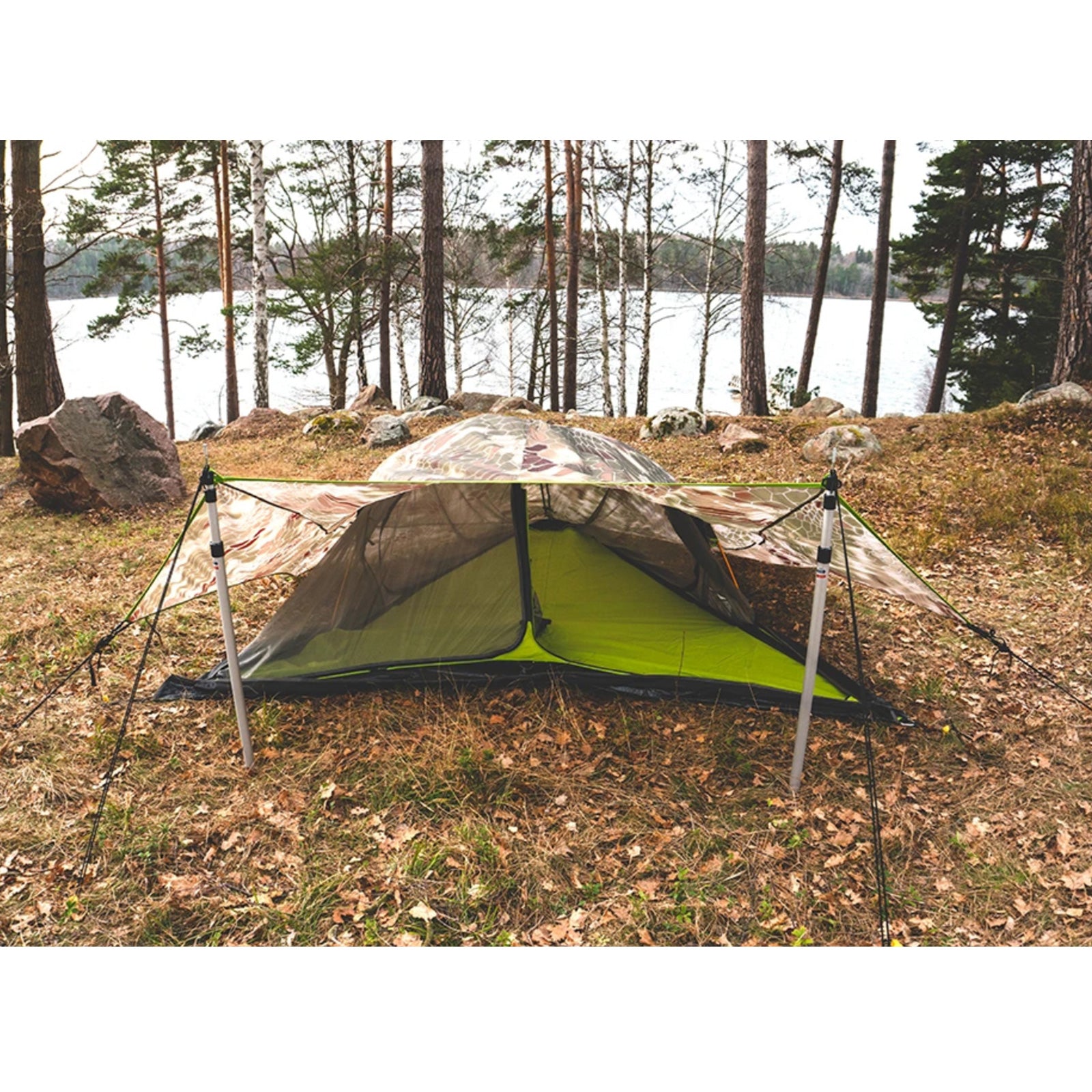TENTSILE Tree Tent Connect Ground Conversion Kit Accessory Fly Tent Ground Setup