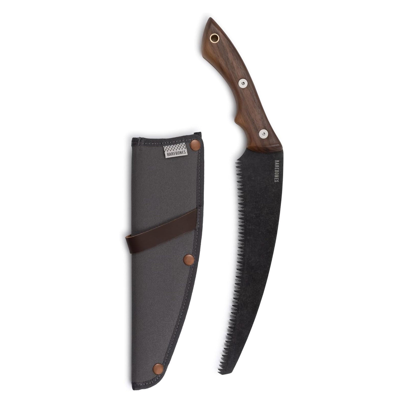 BAREBONES Holzsäge Handsäge Bushcraft Full Tang Garten Baum Ast Säge Holz 25 cm