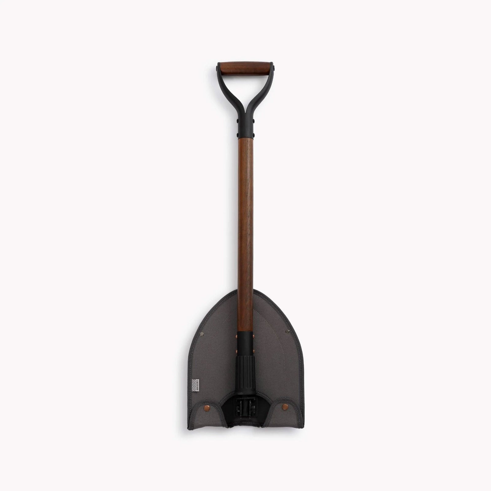 BAREBONES folding shovel, folding spade, outdoor camping shovel, spade, wooden handle