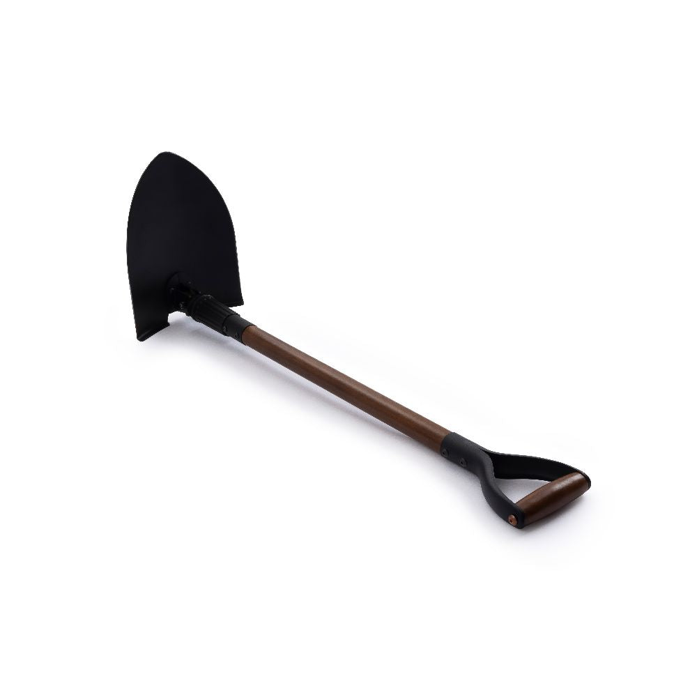 BAREBONES folding shovel, folding spade, outdoor camping shovel, spade, wooden handle