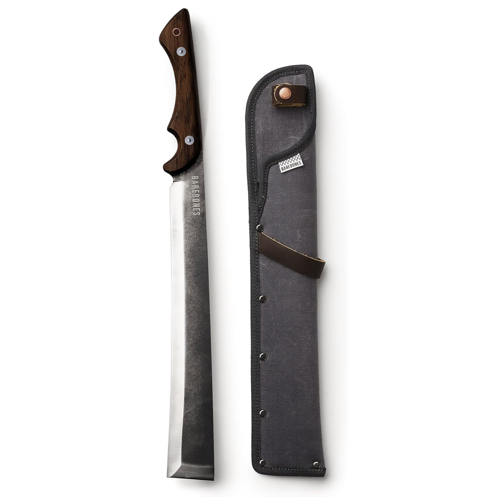 BAREBONES Machete Nata Full Tang Bush Knife Bushcraft Camping Chopping Knife 53 cm