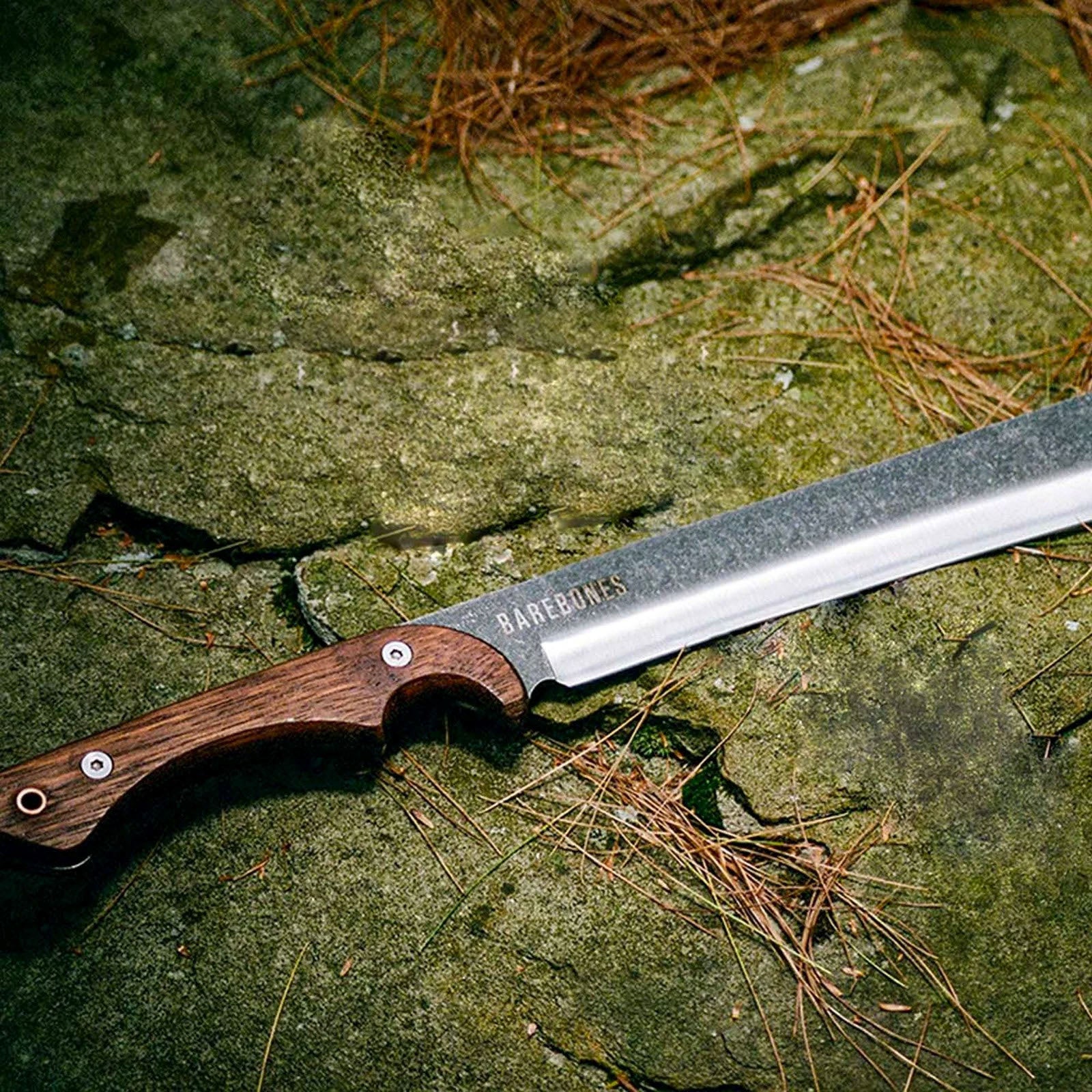 BAREBONES Machette Nata Full Tang Bush Knife Bushcraft Camping Couteau à découper 53 cm