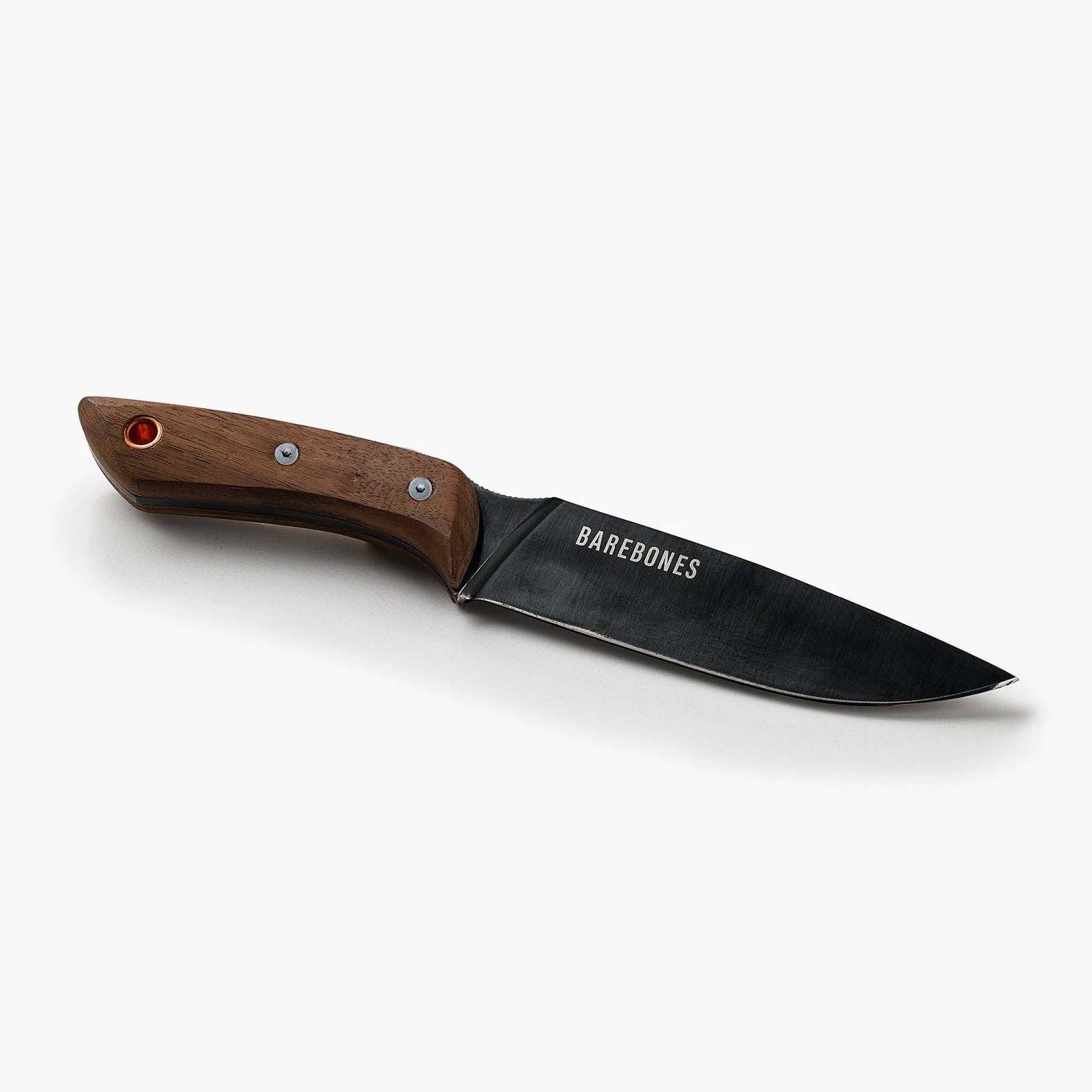 BAREBONES Belt Knife No. 6 Outdoor Survival Hunting Knife Walnut Wood