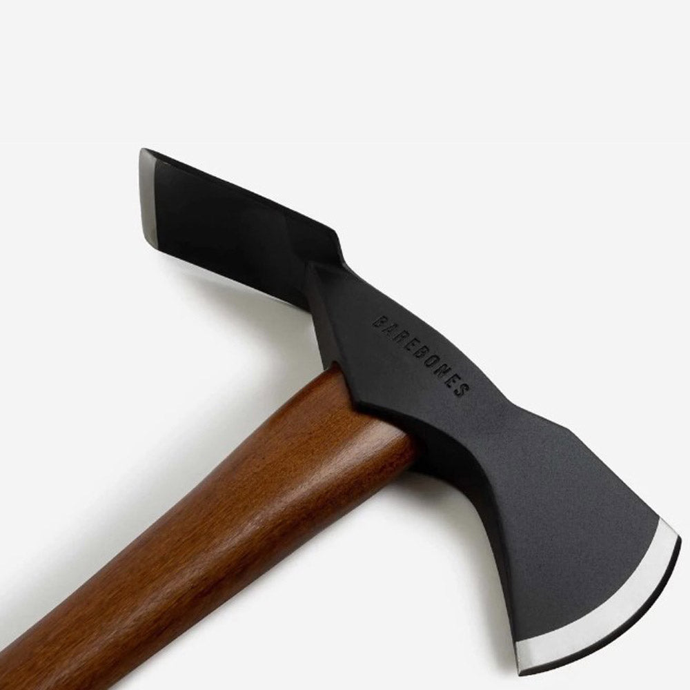 BAREBONES Hoopoe Hoe Pulaski Axe Splitting Axe Hickory Wood Handle Steel