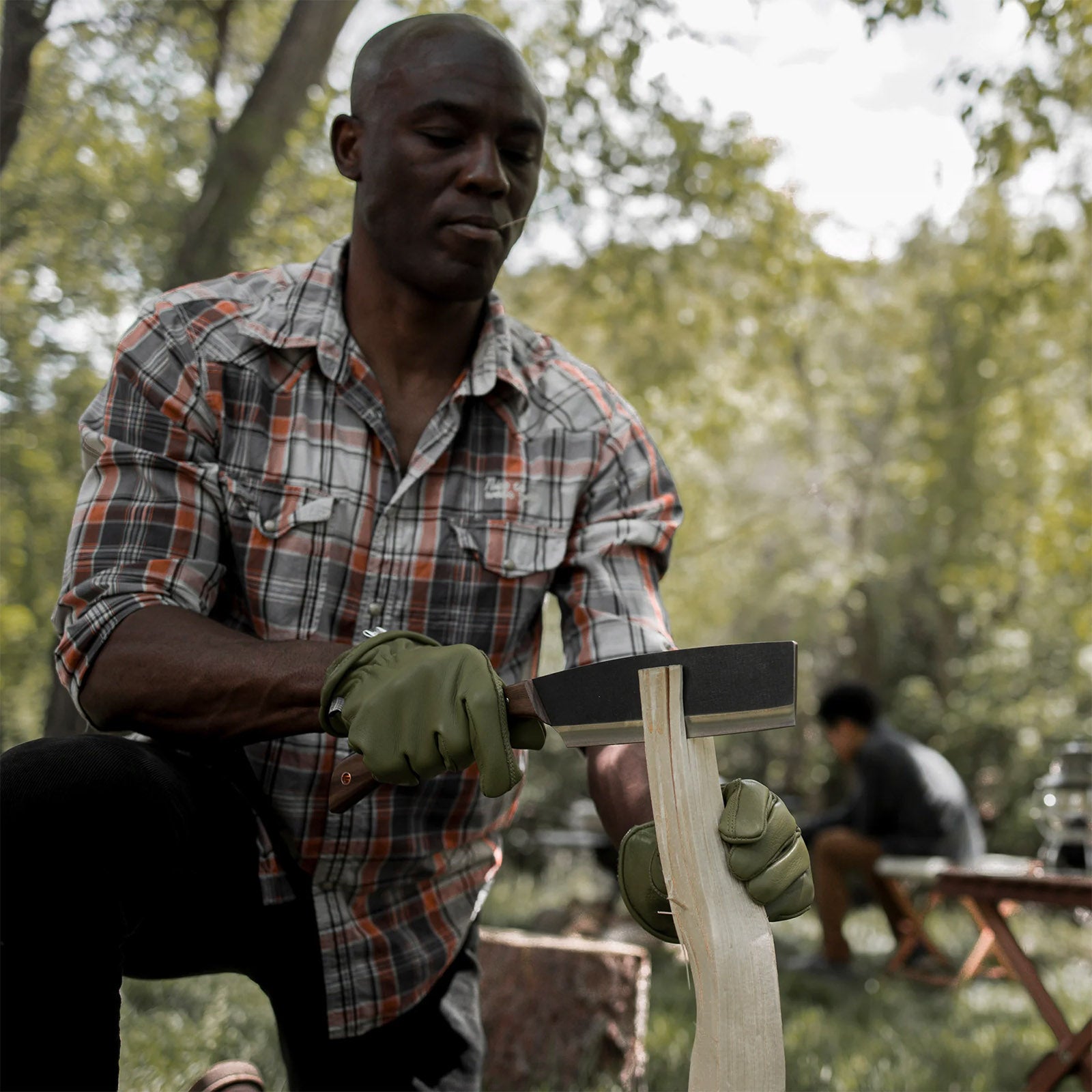 Hache à main BAREBONES Nata Full Tang Bushcraft Camping Hache Machette Bois 30 cm